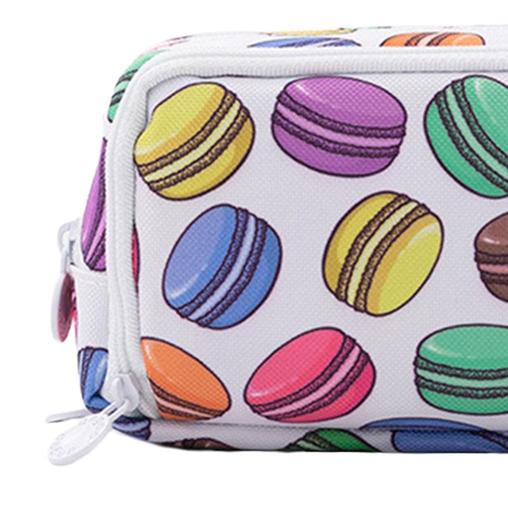 Canvas Pencil Case Pen Bag Stationery Box for Students Macaron