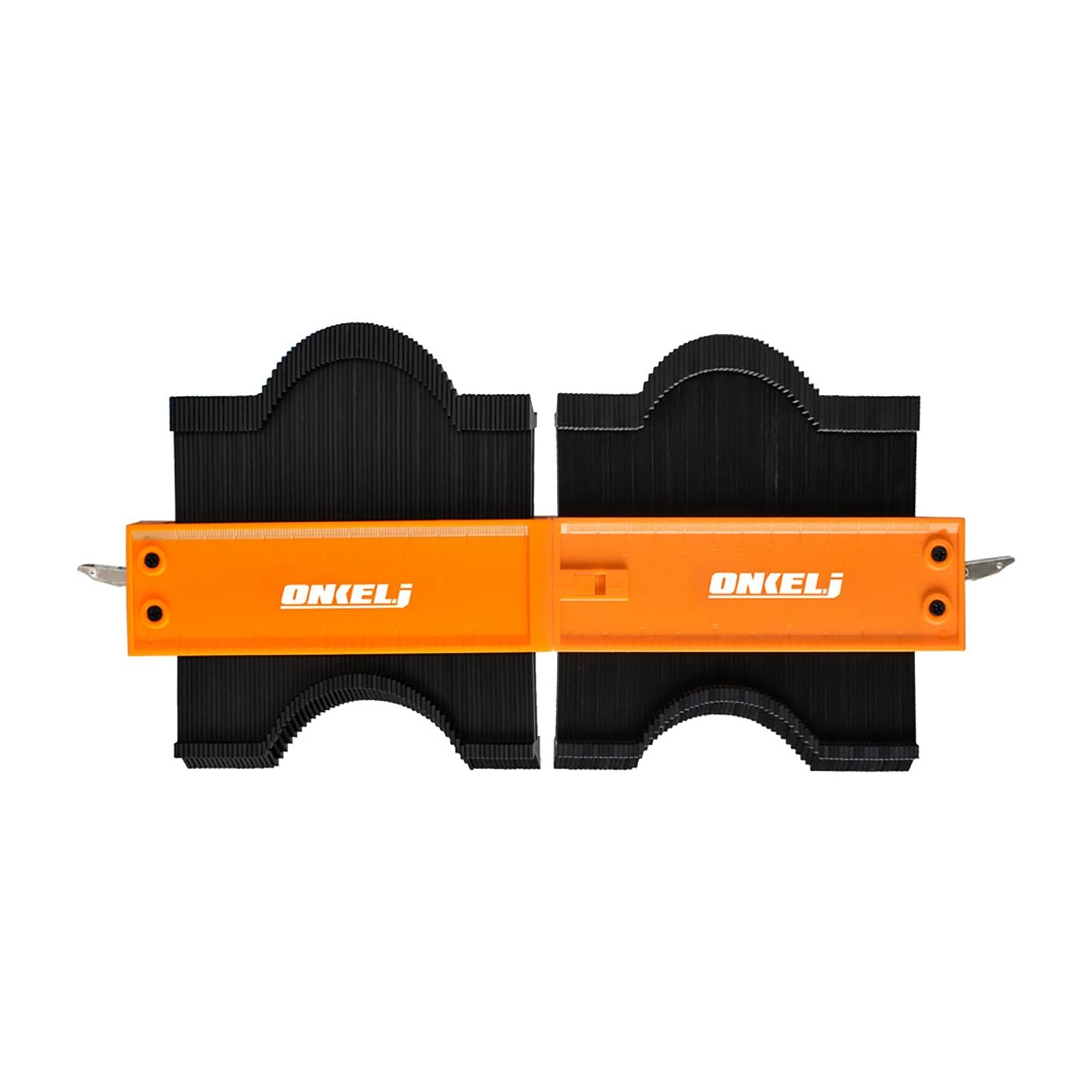 Contour Gauge w/ Lock Duplicator Profile Tool Corners Tiles 5inch