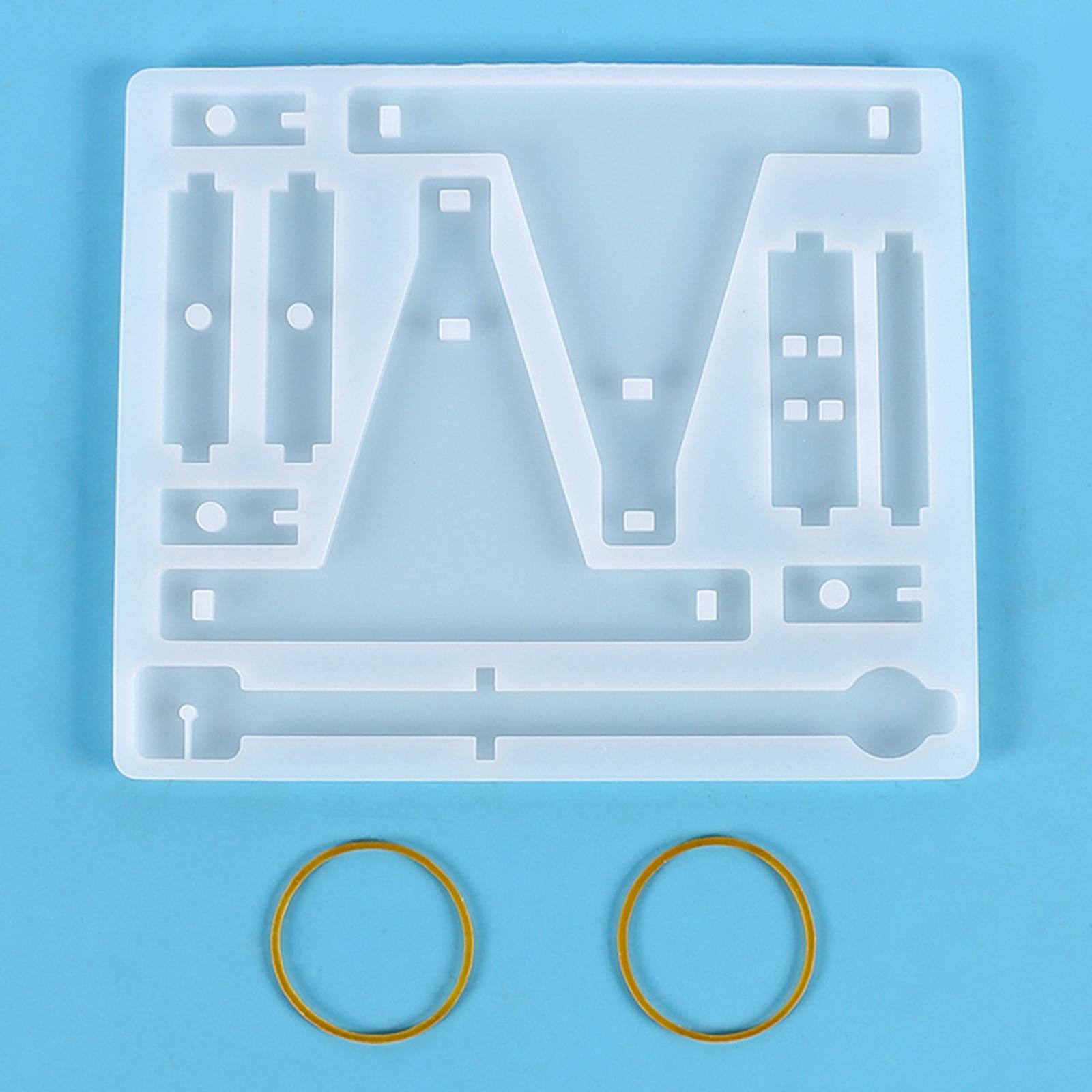 4xCreative Drop Glue Resin Mold Catapult Toy Homemade DIY Tool Children Toy