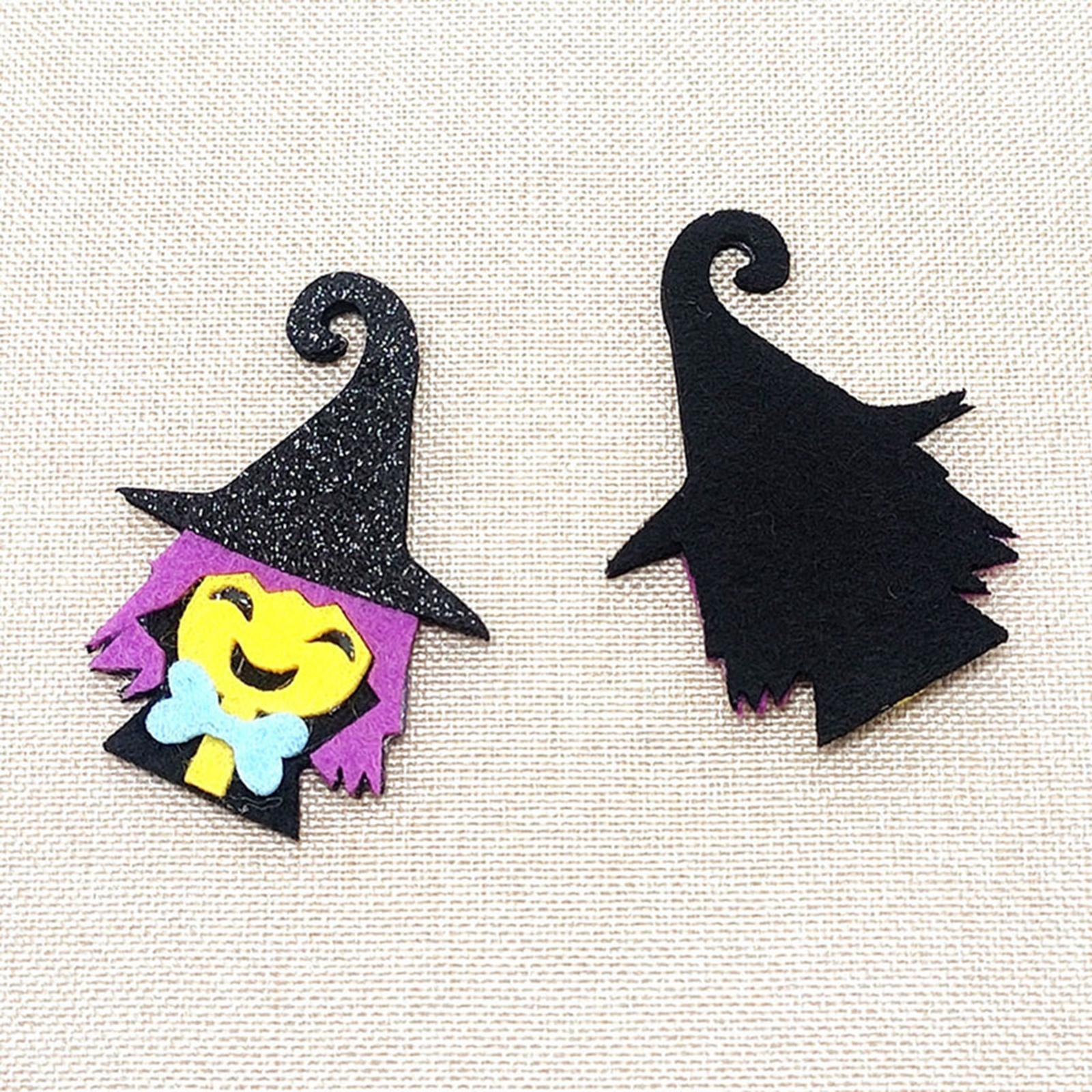 4x12Pcs Colorful Halloween Sequins Embellishment Party Jewelry Making Flatback