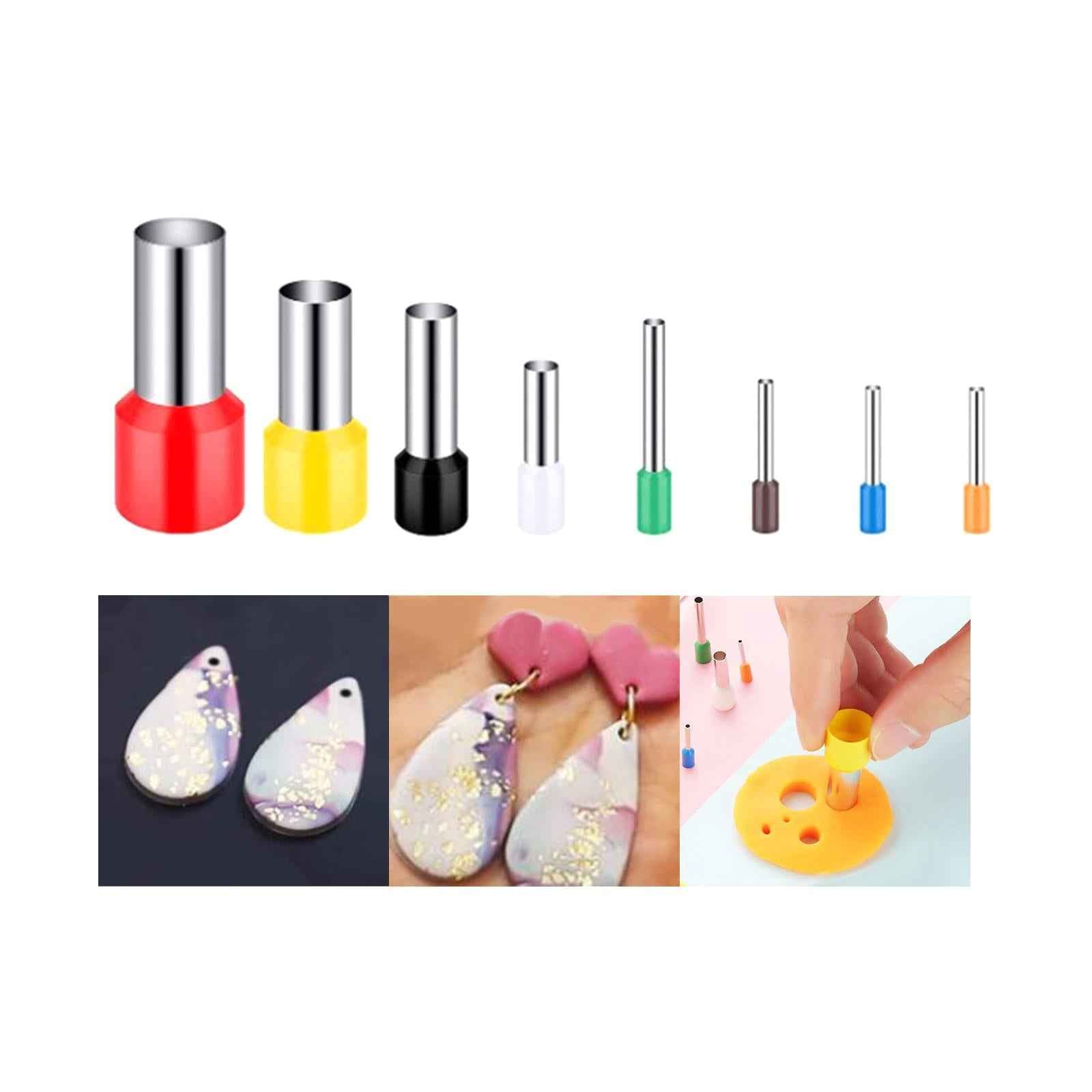 8Pcs Polymer Cutters Circle Shape Cutting Model for Clay Sculpture Crafts