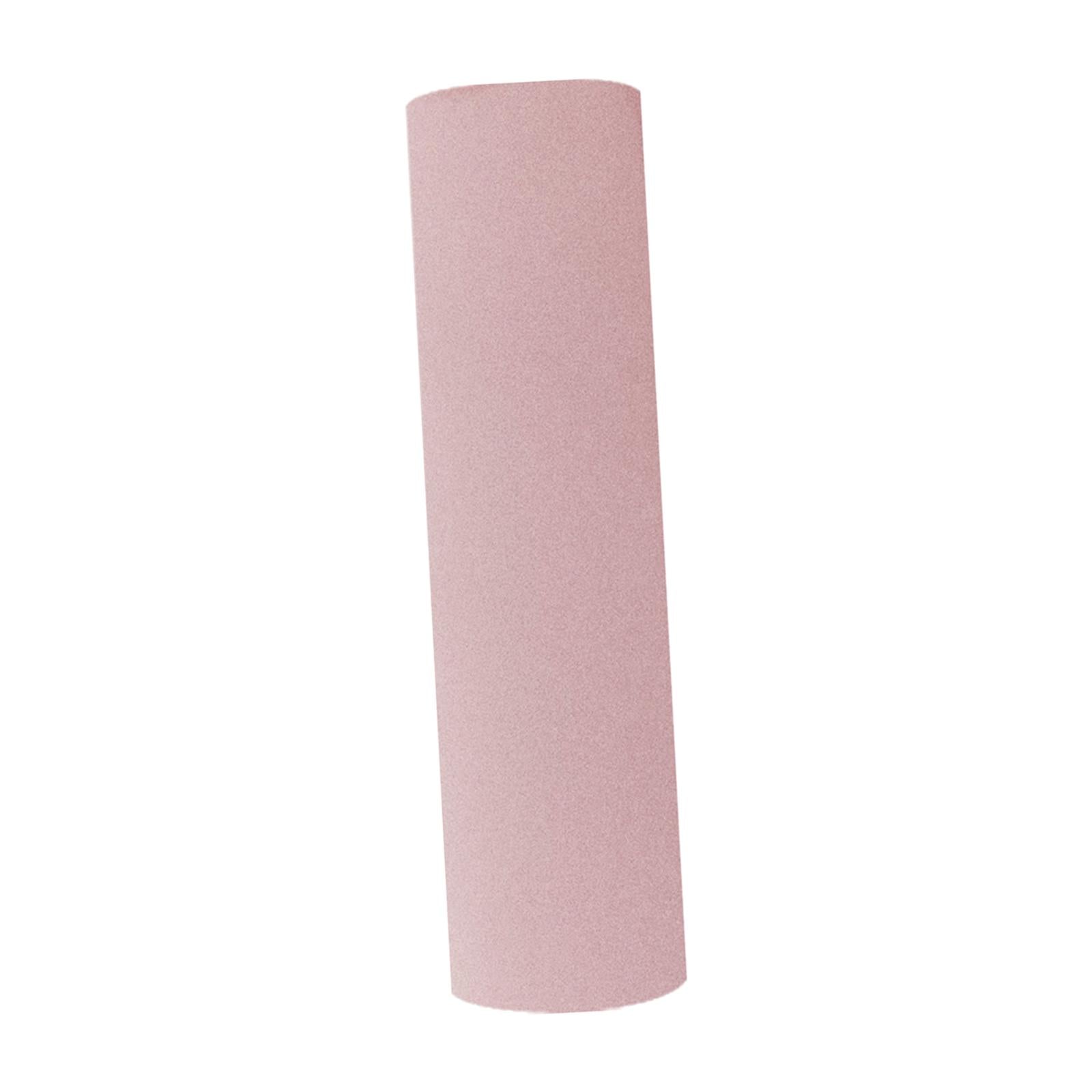 2xHeat Transfer Vinyl Sheet Iron On for DIY Clothes and Other Fabric Bags Decoration Pink