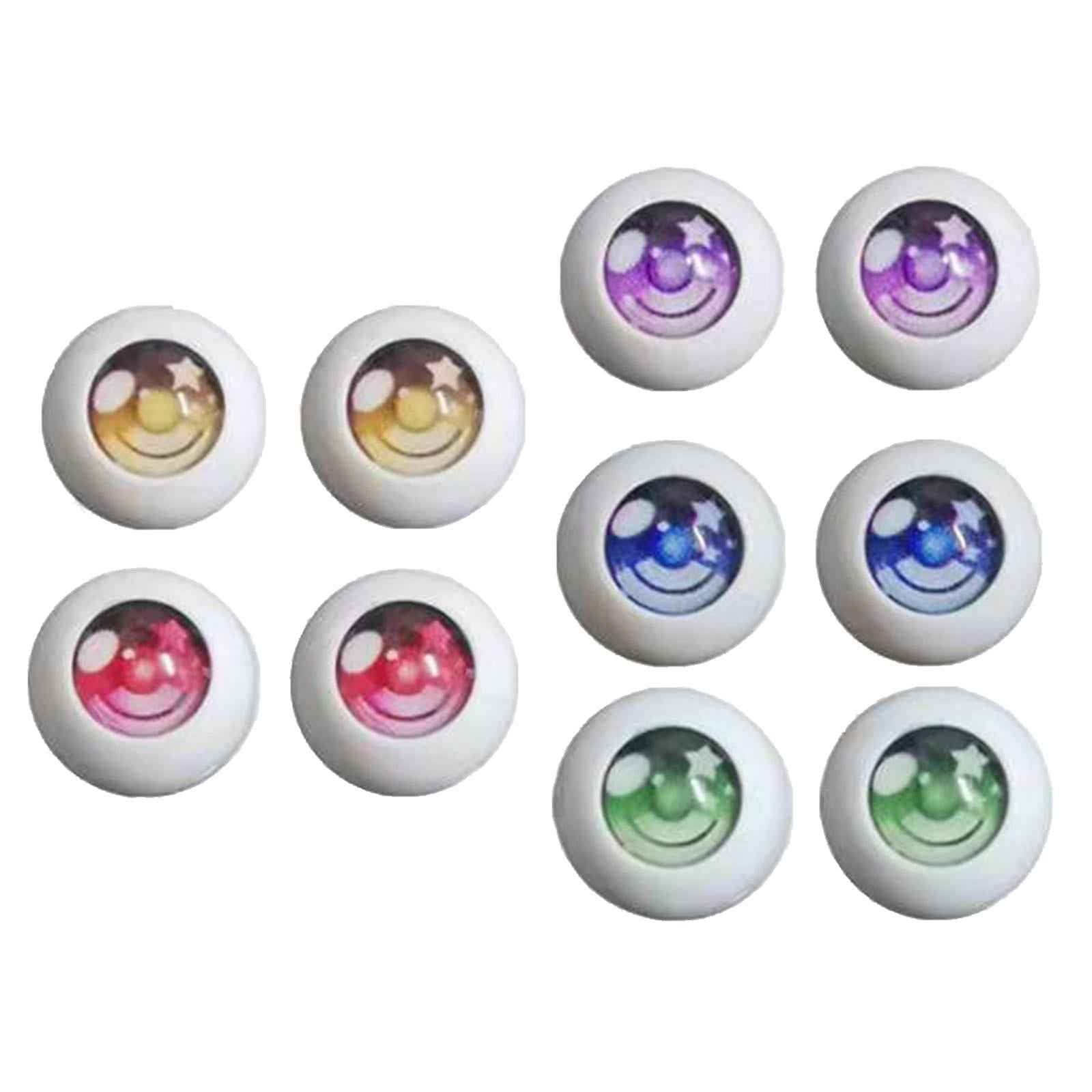 10Pcs Googly Eyes Doll Toys Making Stuffed Animal Puppet Supplies Kids 10mm
