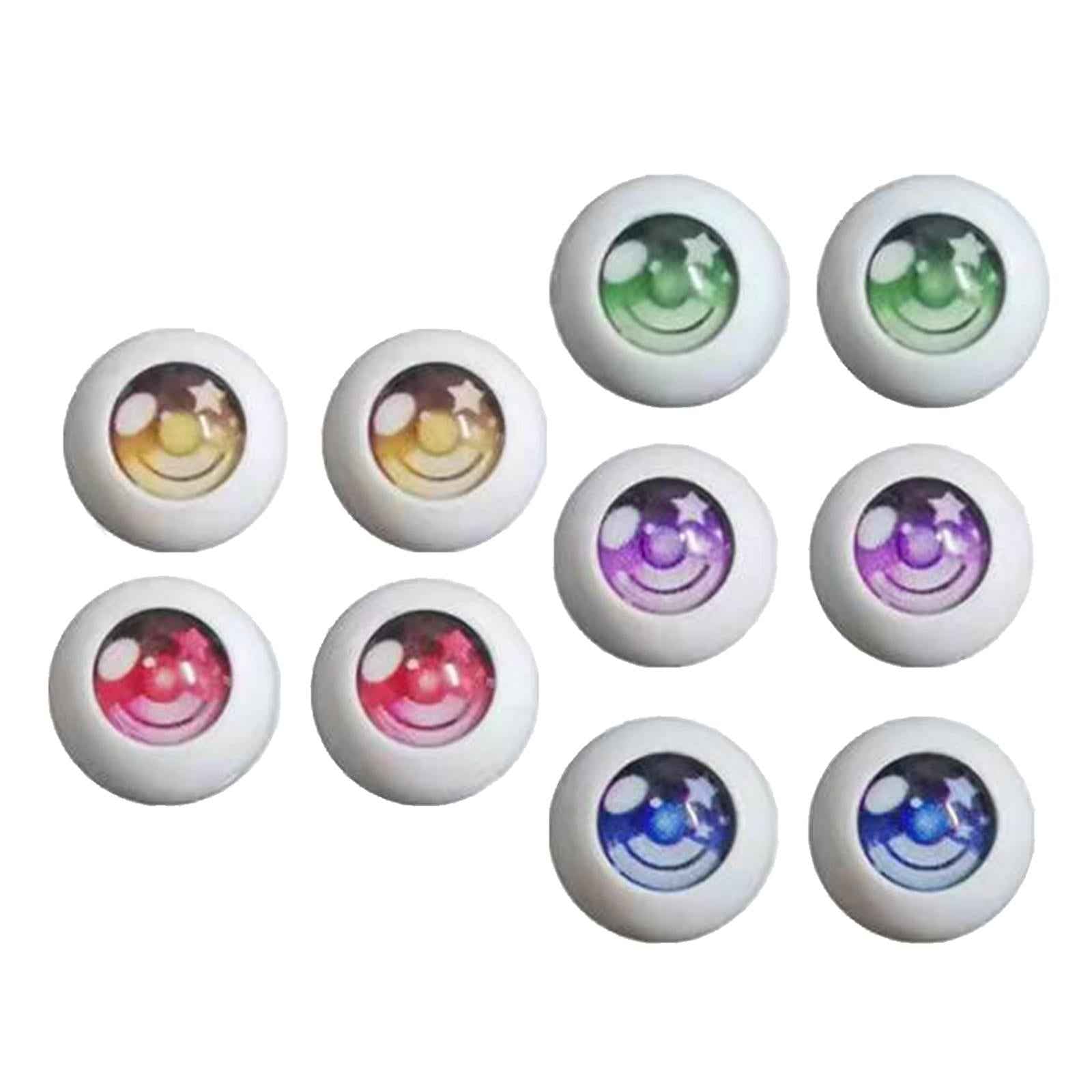 10Pcs Googly Eyes Doll Toys Making Stuffed Animal Puppet Supplies Kids 10mm