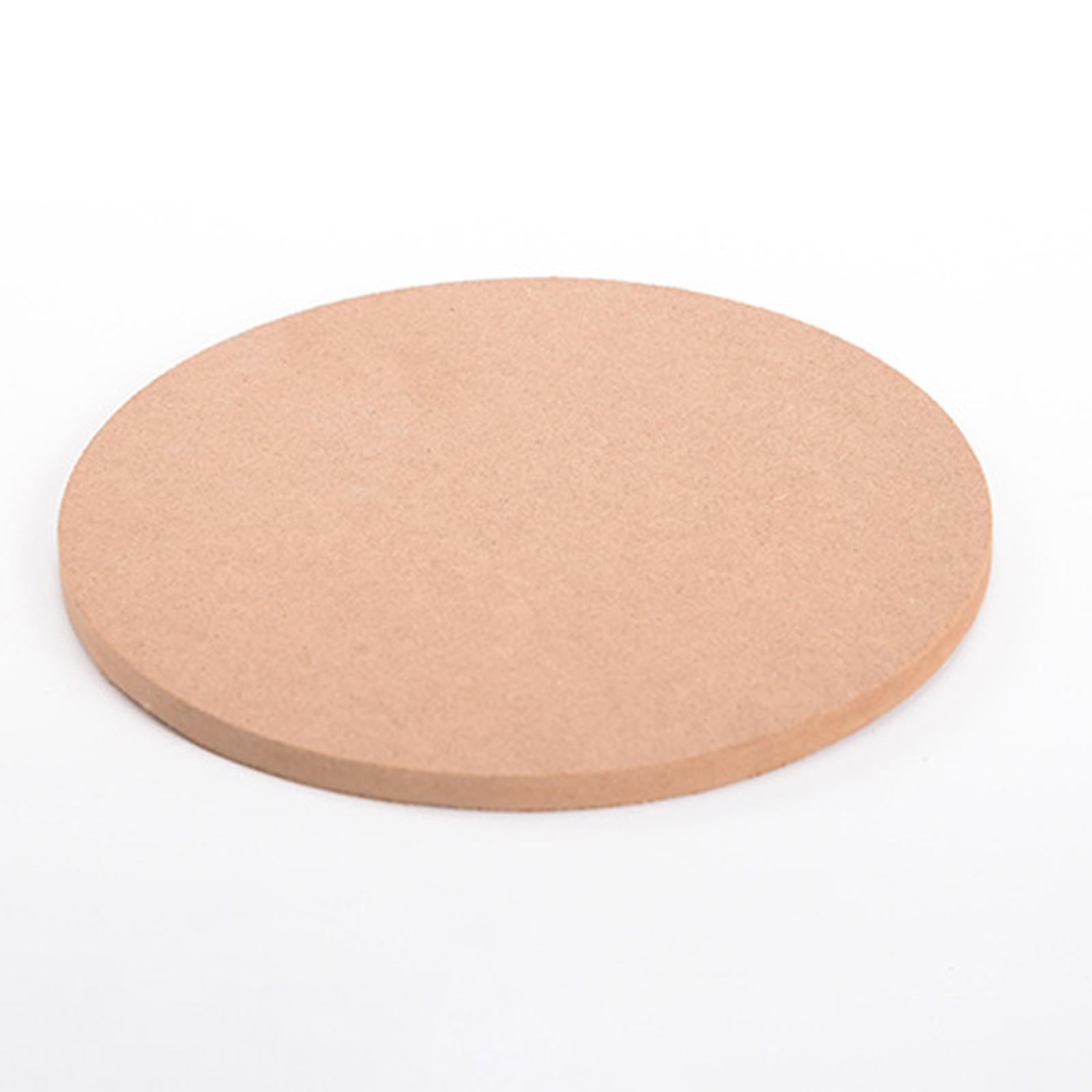 3xPottery Wheel Bats Fiberboard Flat Disc Board for Ceramic Clay Making DIY 12cm