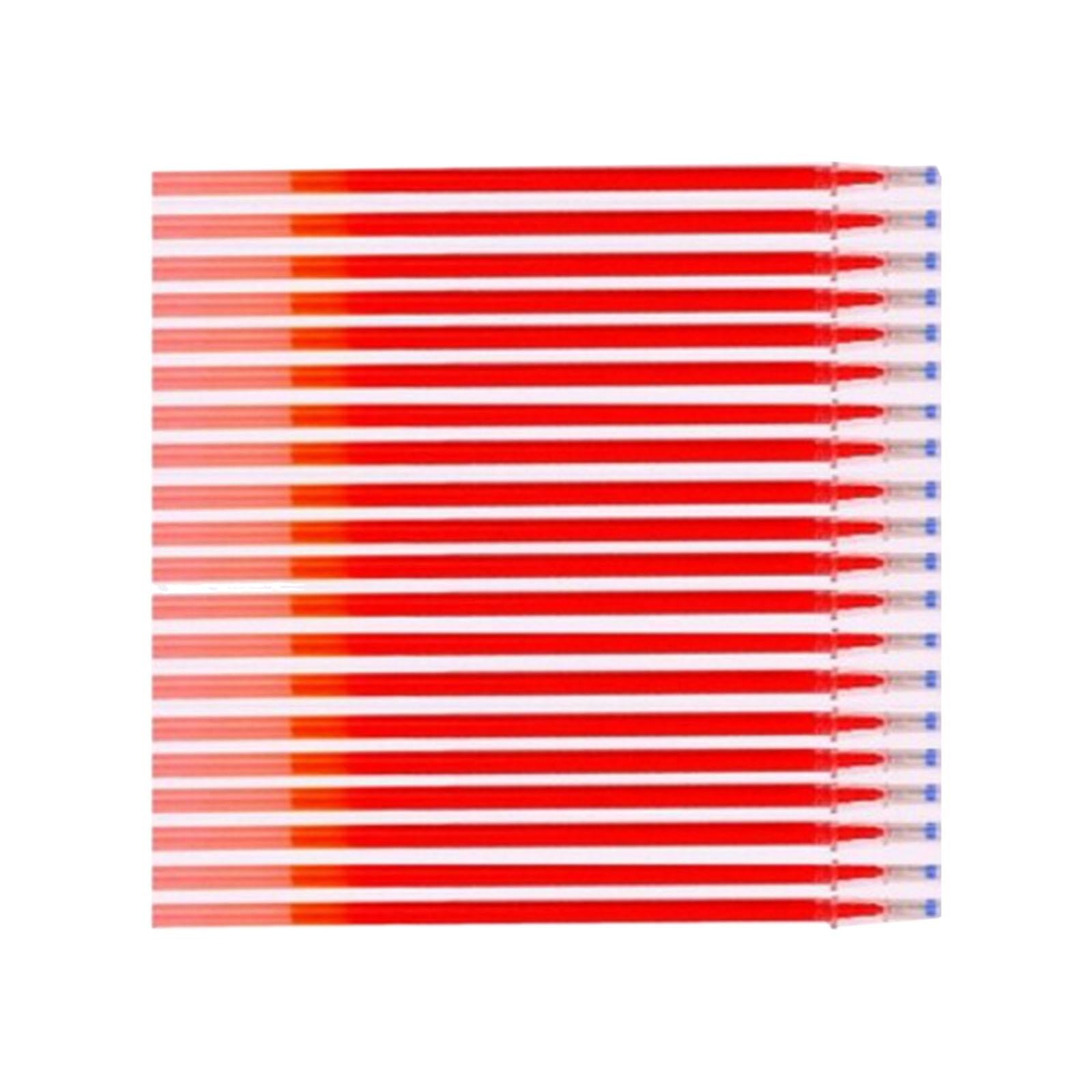 4x20x Erasable Pen Refills Fine Point 0.5mm Portable for Marking Office Home