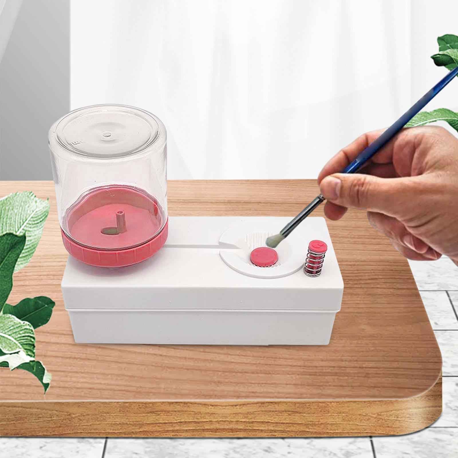 Brush Rinser Art Detachable Running Water Cycle Durable for Tempera Artists