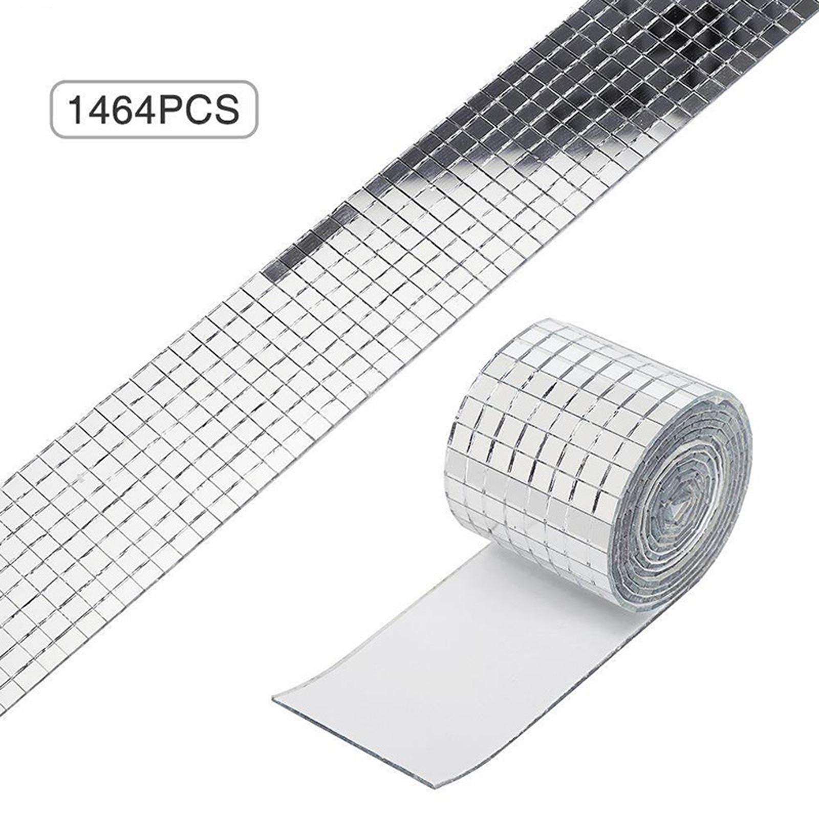 3xSquare Glass Mosaic Tiles Mirror Mosaic for Living Room Bedroom Disco Ball