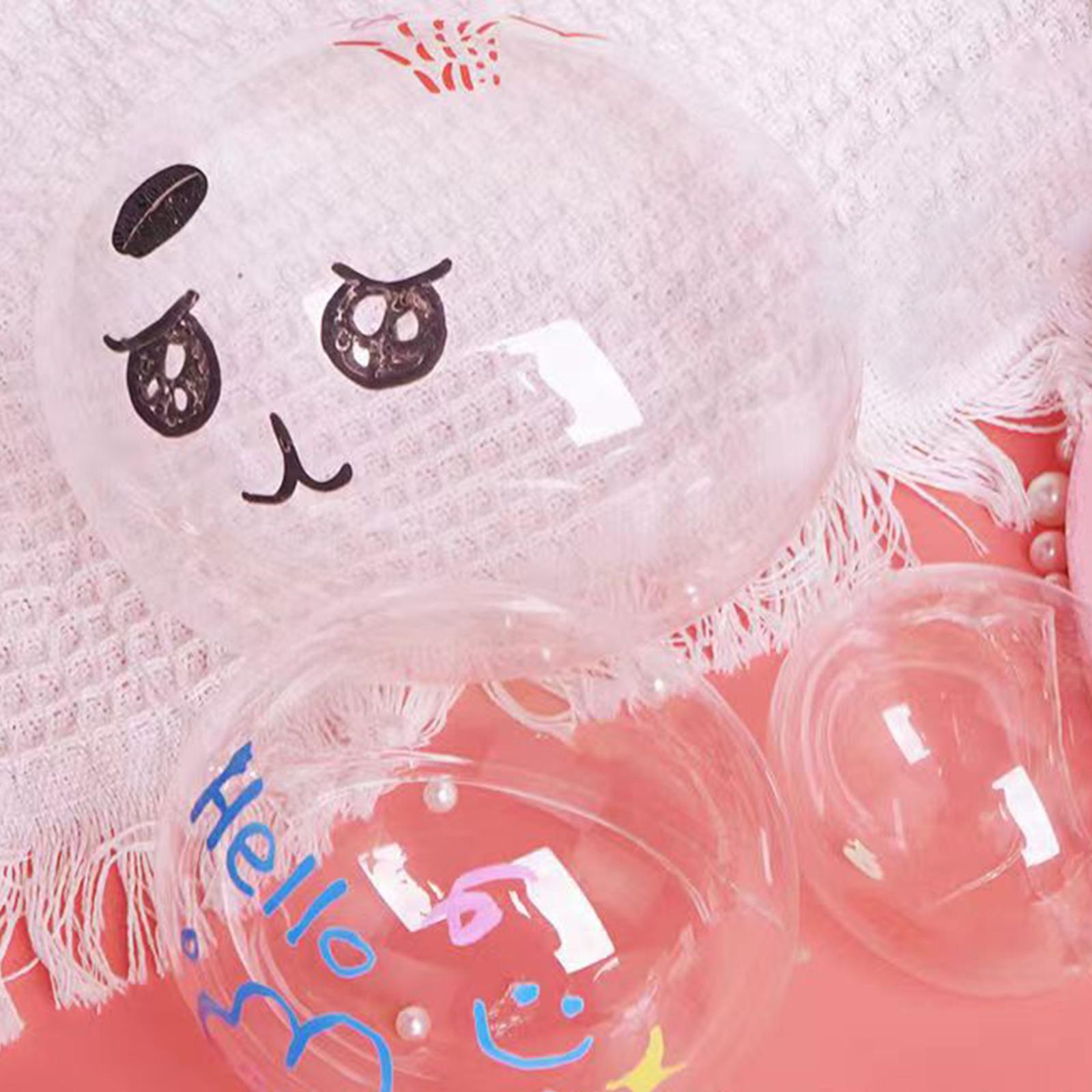 2xDouble Sided Nano Tapes Removable Multipurpose with Straw for Handmade Ball 1Mx3CM