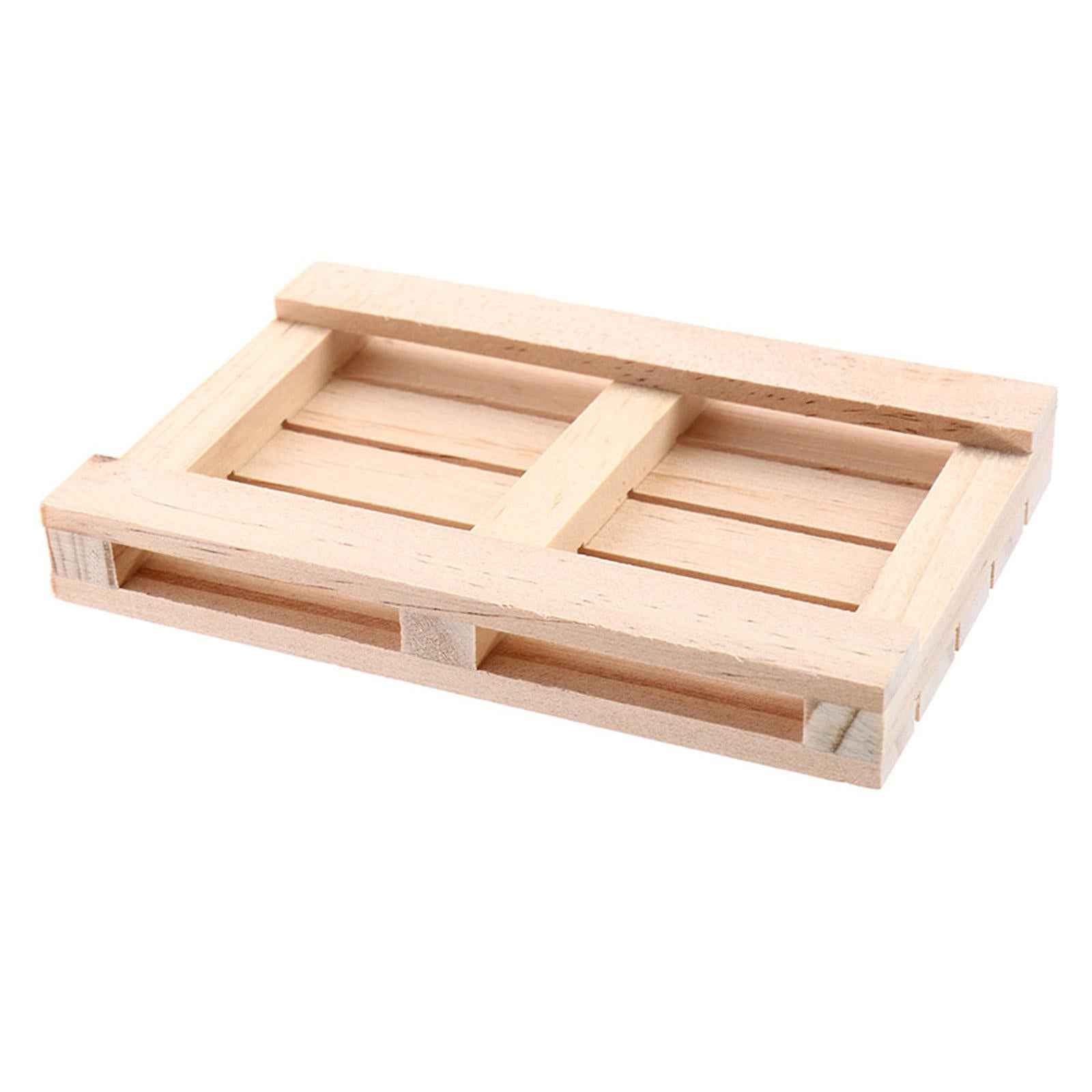 Wood Pallet Beverage Coaster Cup Mat Reusable Wooden Coaster for Countertop