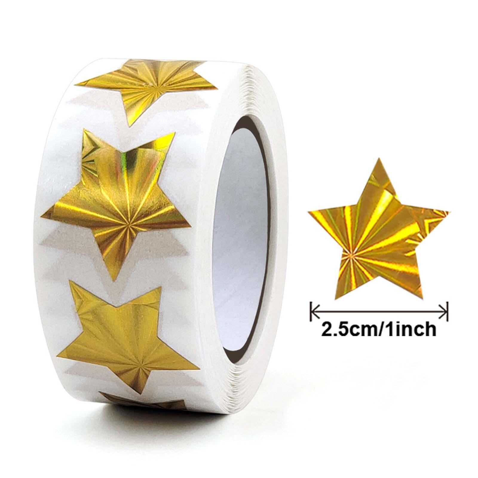 3x500x Star Stickers DIY Stickers Self Adhesive Envelope Stickers for Birthday style A