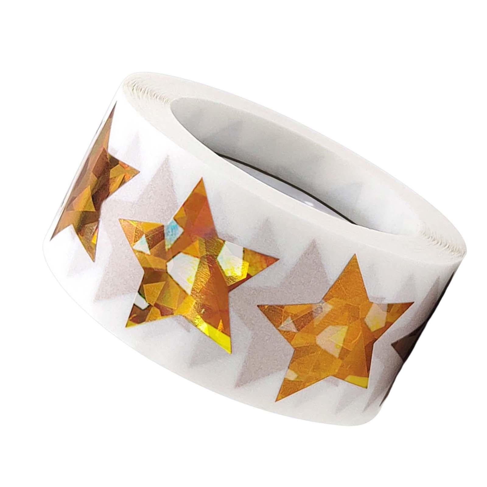 4x500x Star Stickers DIY Stickers Self Adhesive Envelope Stickers for Birthday style B