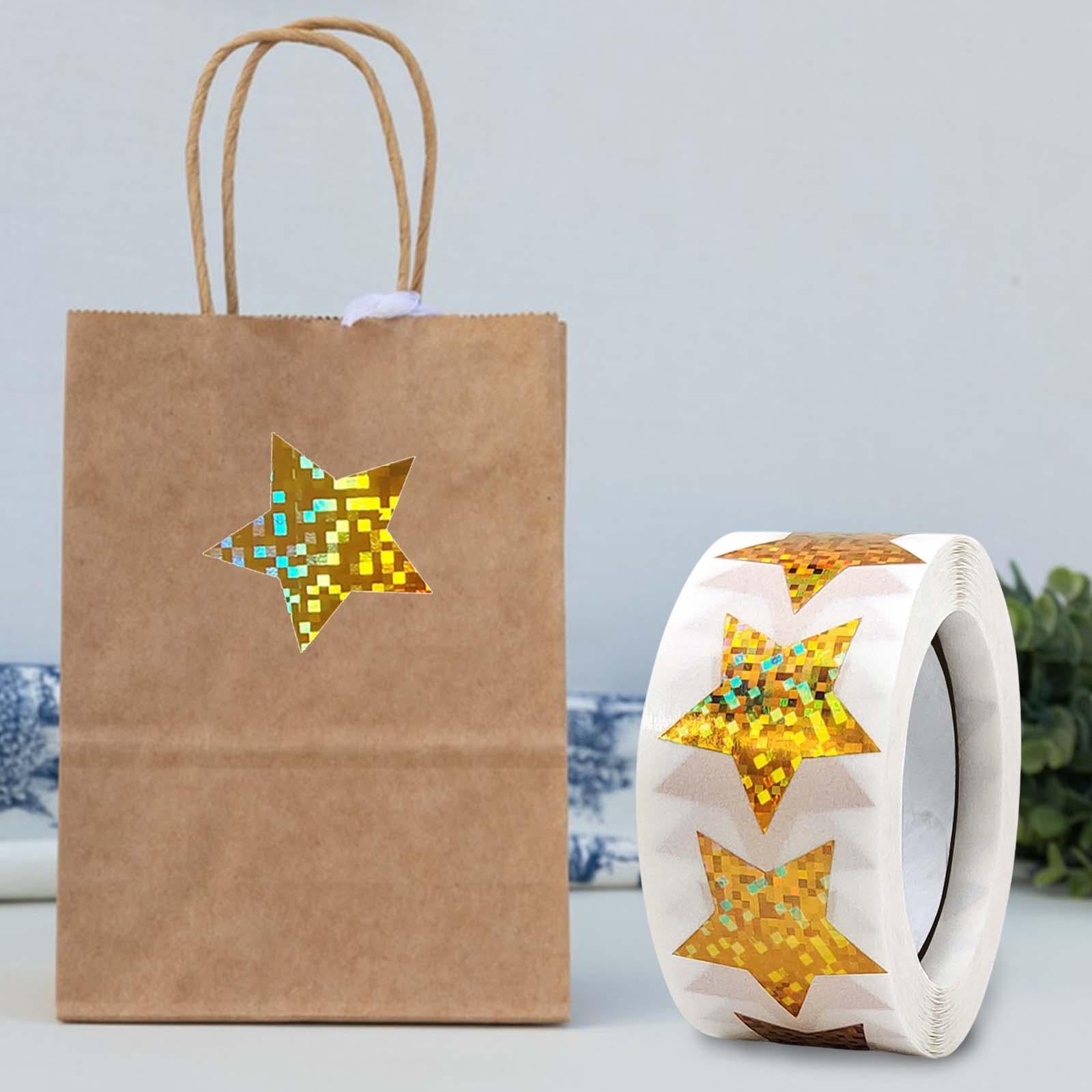 4x500x Star Stickers DIY Stickers Self Adhesive Envelope Stickers for Birthday style D