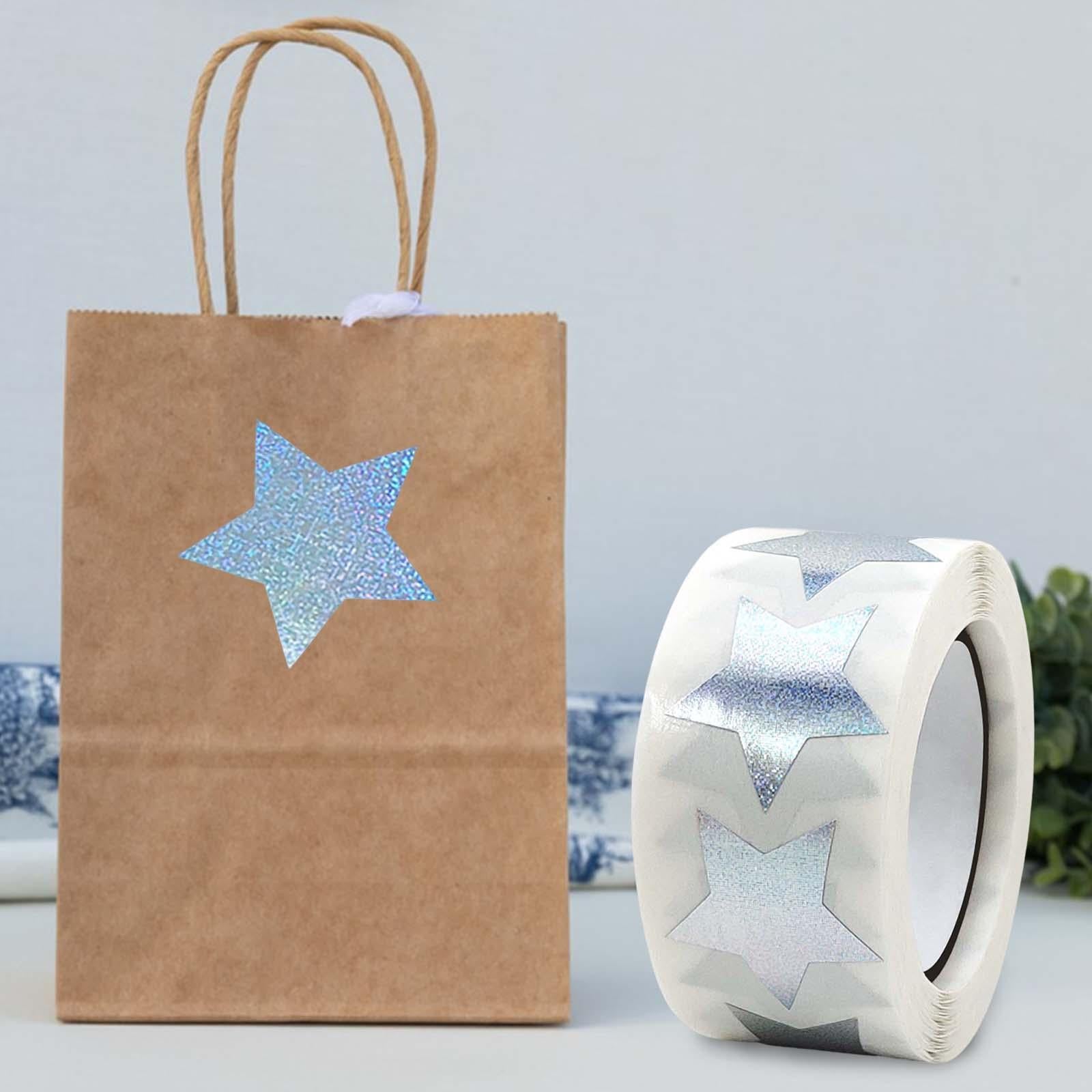 4x500x Star Stickers DIY Stickers Self Adhesive Envelope Stickers for Birthday style N
