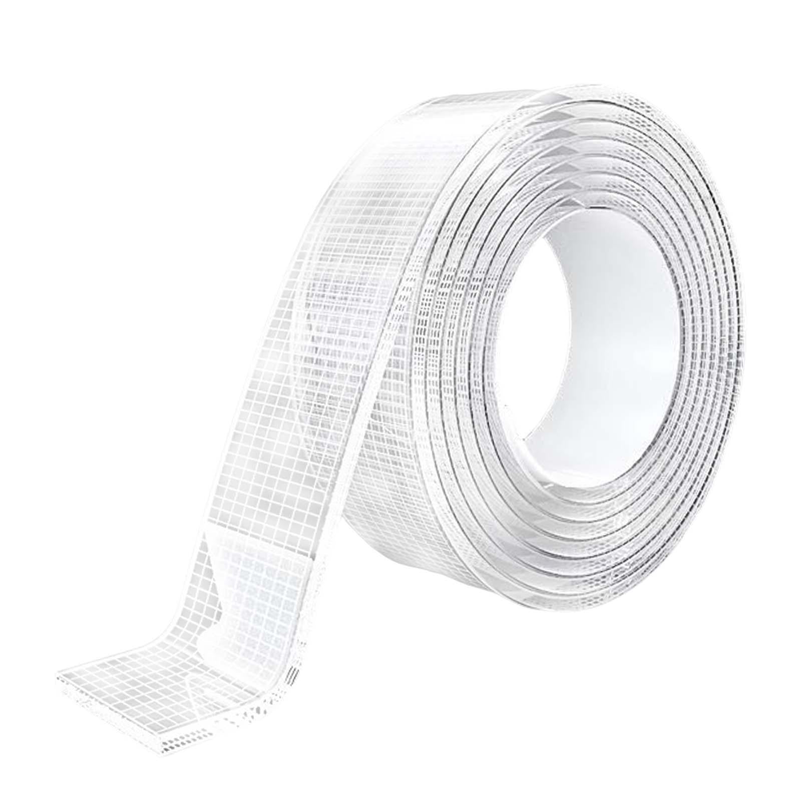 2xClear Nano Tape Double Sided Tape Traceless Non Marking Heavy Duty Wall Tape Thick 1mm Long 300cm