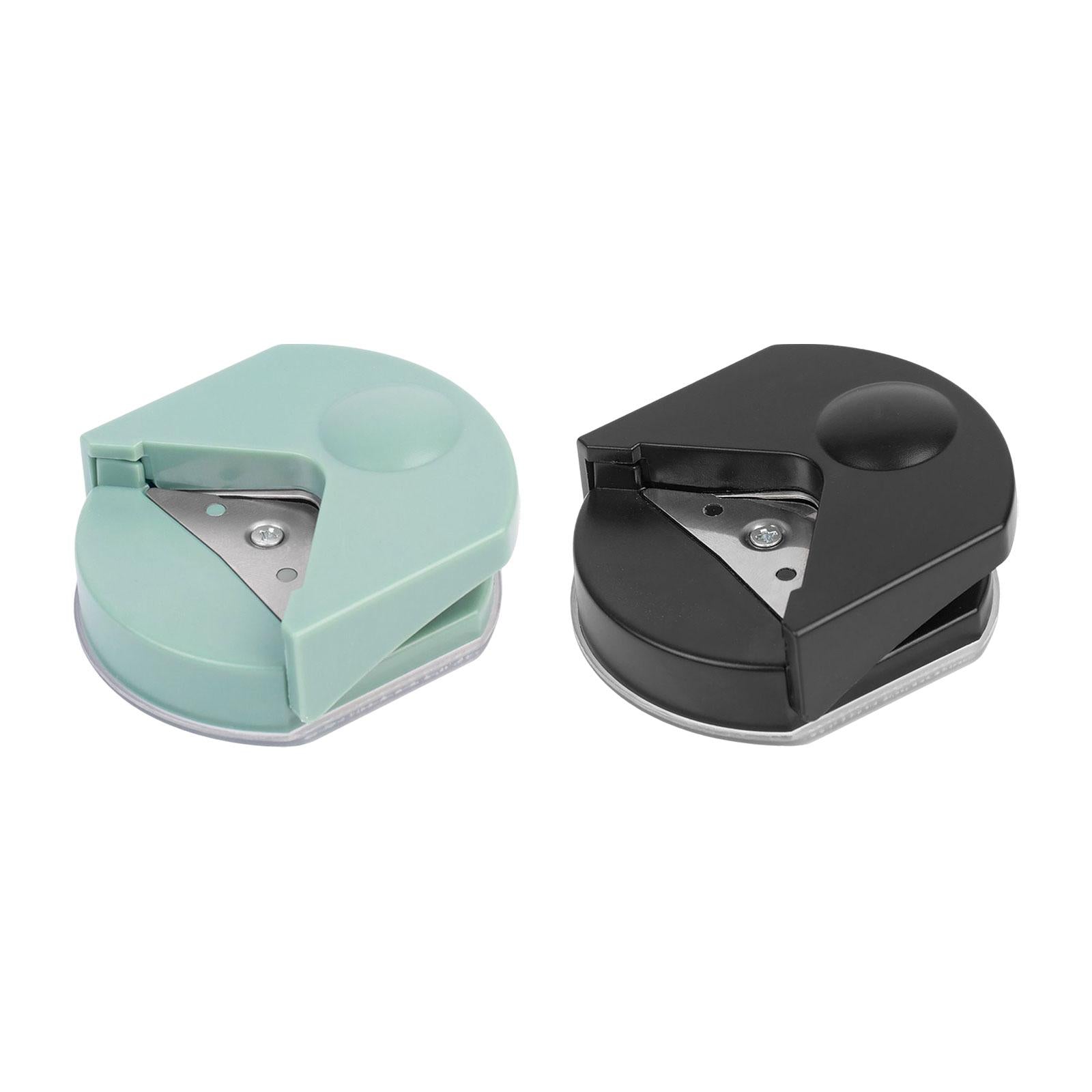 2xCorner Rounder Punch Invitations Pocket R4mm Laminate Rounded Corner Punches Green