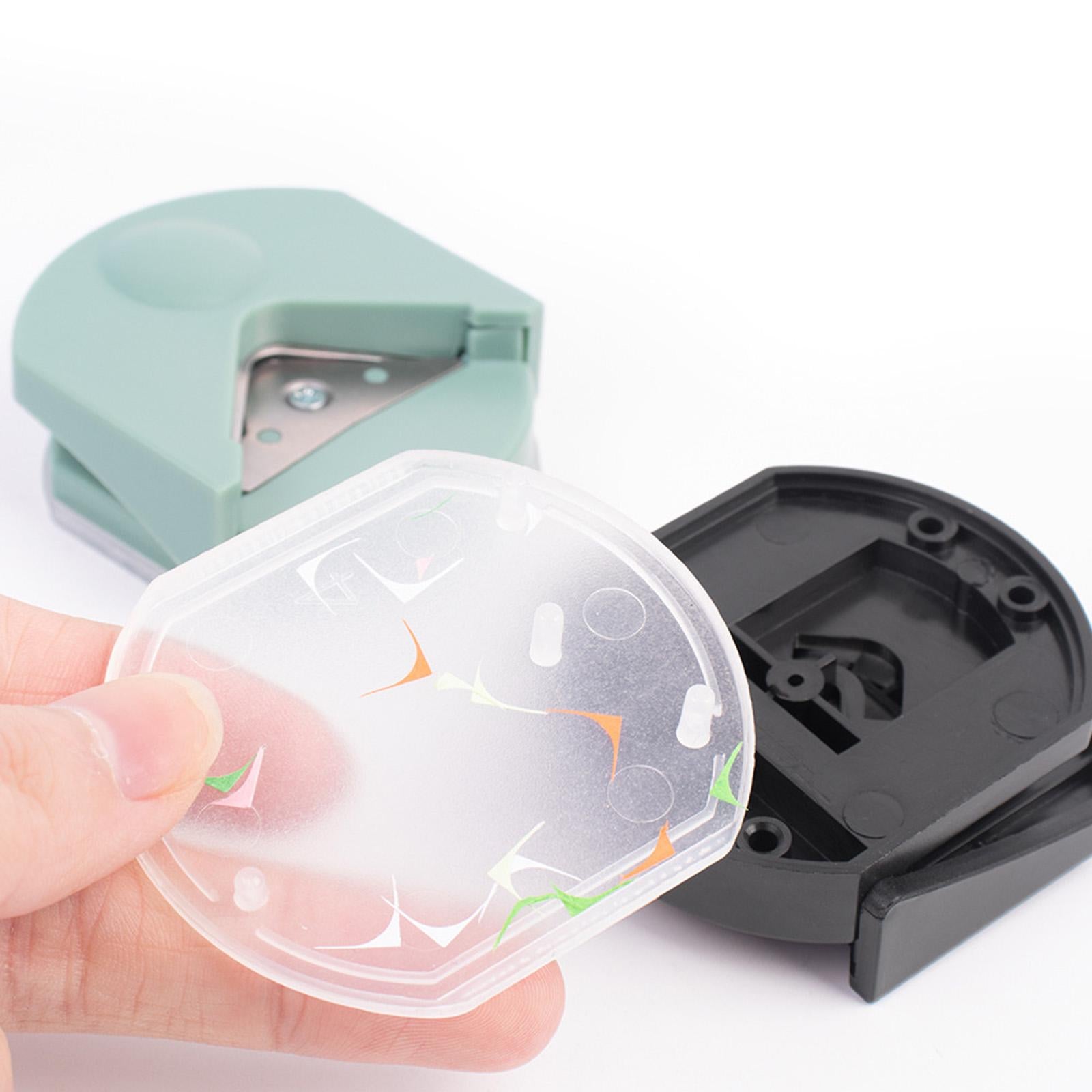 2xCorner Rounder Punch Invitations Pocket R4mm Laminate Rounded Corner Punches Black