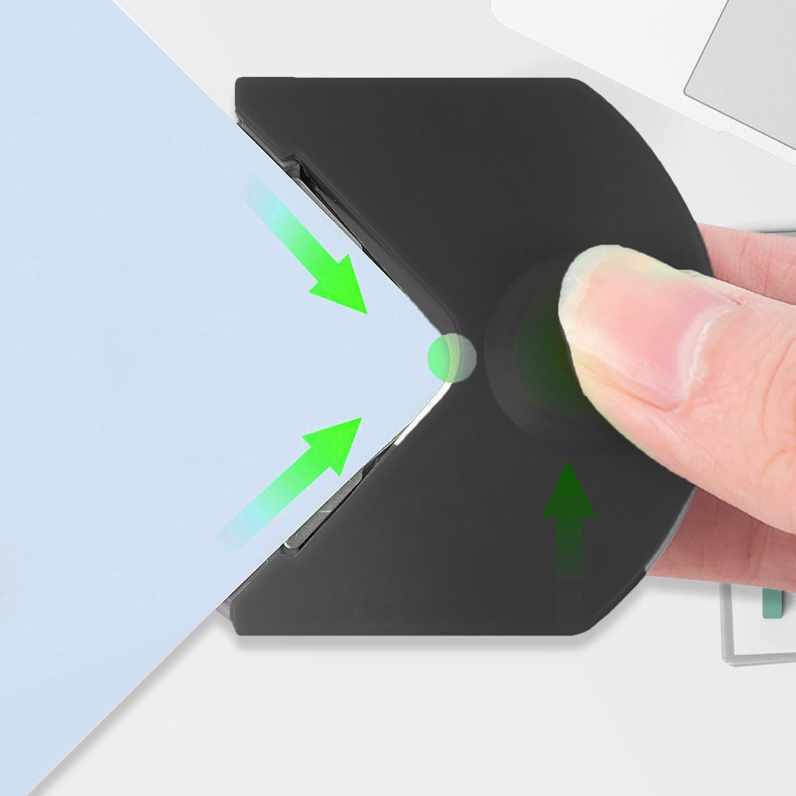 3xCorner Rounder Punch Invitations Pocket R4mm Laminate Rounded Corner Punches Black