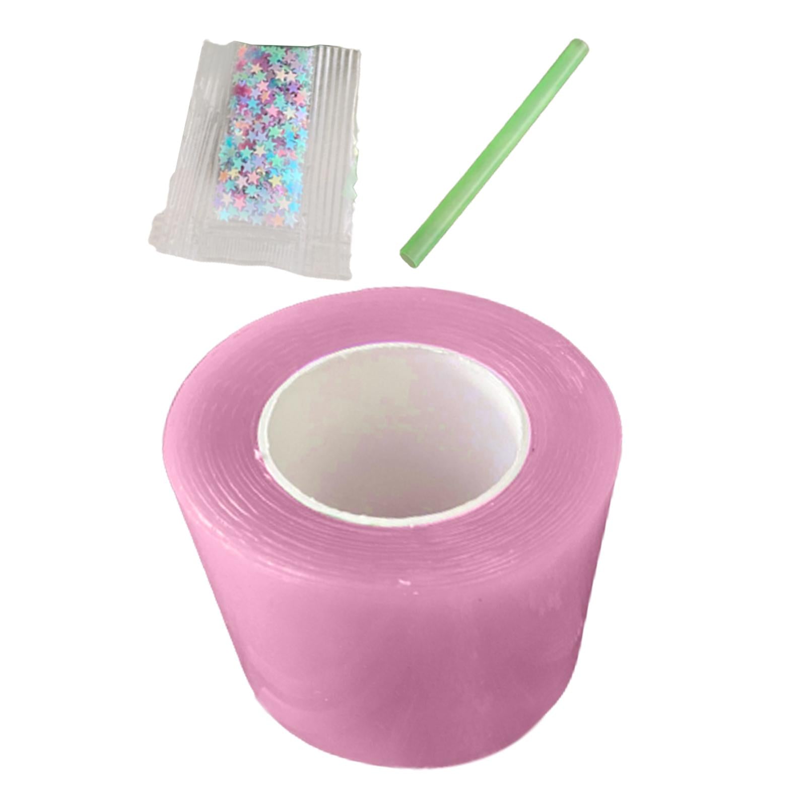 4xNano Mounting Tape Household Mounting Tape for Educational Toy Handmade Ball 1mmx4.5cmx1m violet