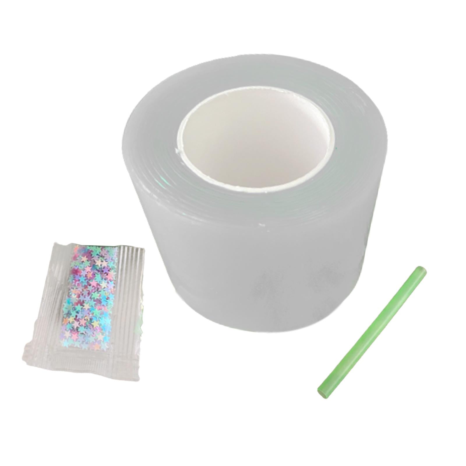 4xNano Mounting Tape Household Mounting Tape for Educational Toy Handmade Ball 1mmx4.5cmx1m clear