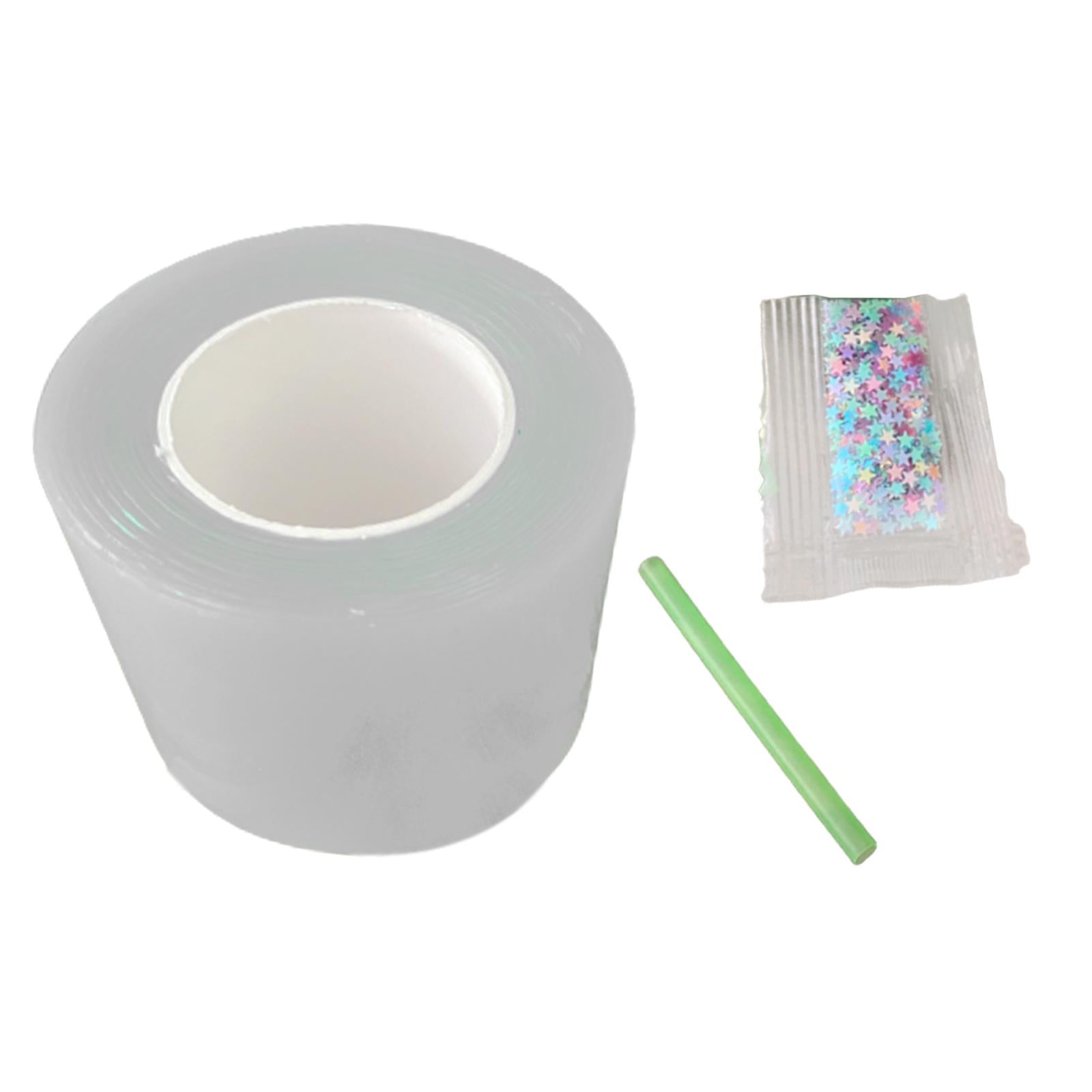 4xNano Mounting Tape Household Mounting Tape for Educational Toy Handmade Ball 1mmx4.5cmx1m clear