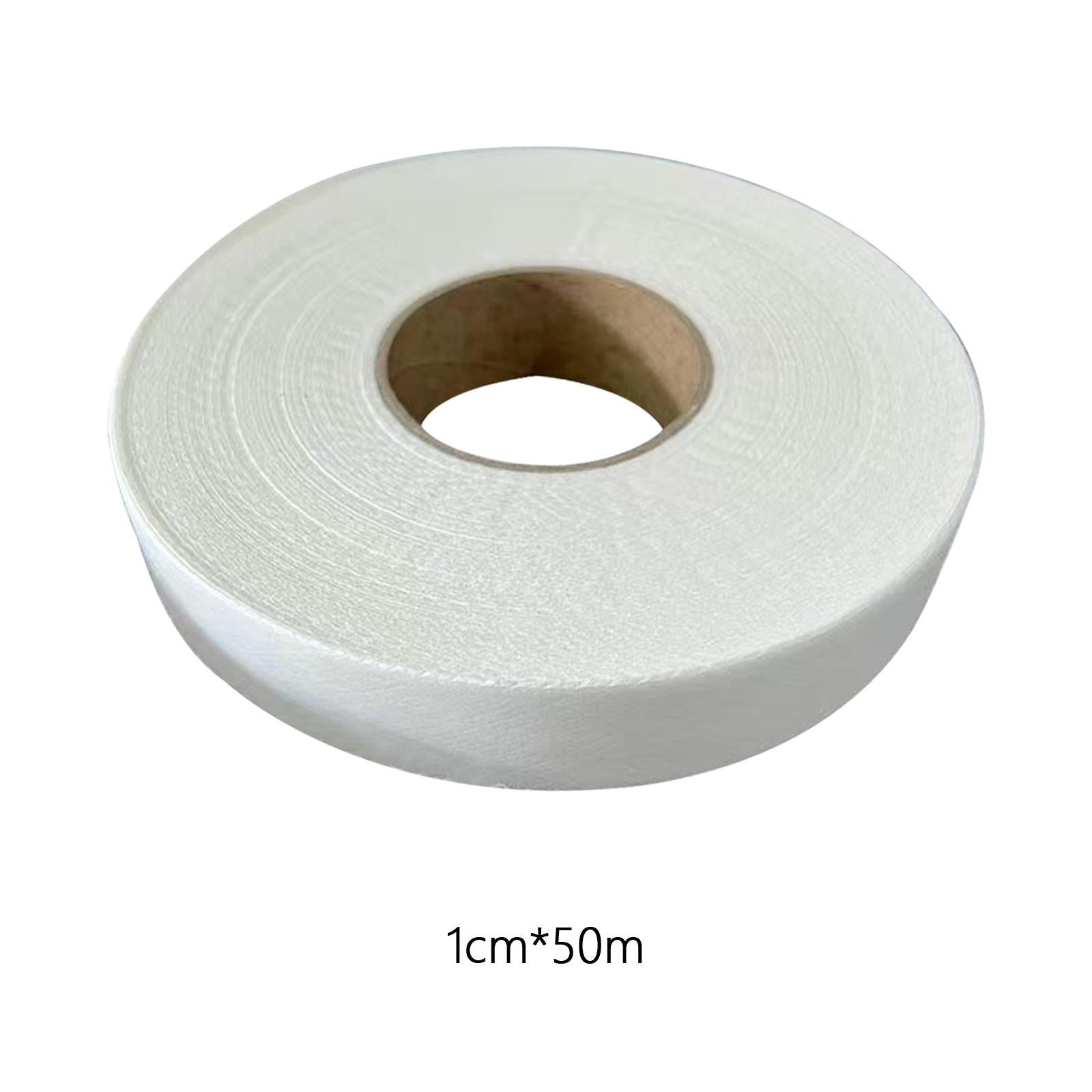 3xFabric Fusing Hemming Tape Cloth Tape Fabric Tape Patching Iron on Hem Tapes 1cmx50m