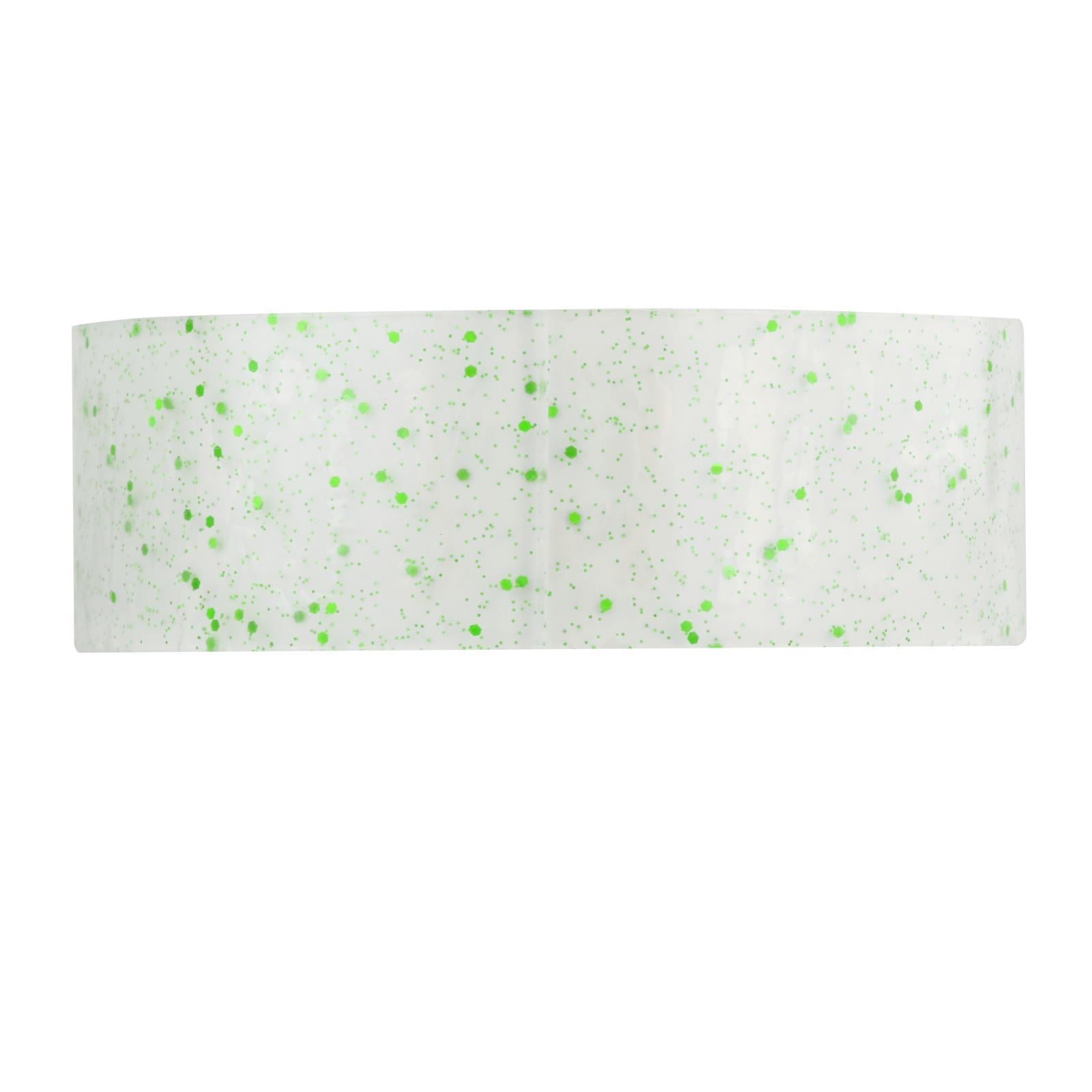 4xTransparent Glitter Nano Tape Picture Mount Tape Funny Blow Bubbles Balloons 1mx3cmx1mm Green