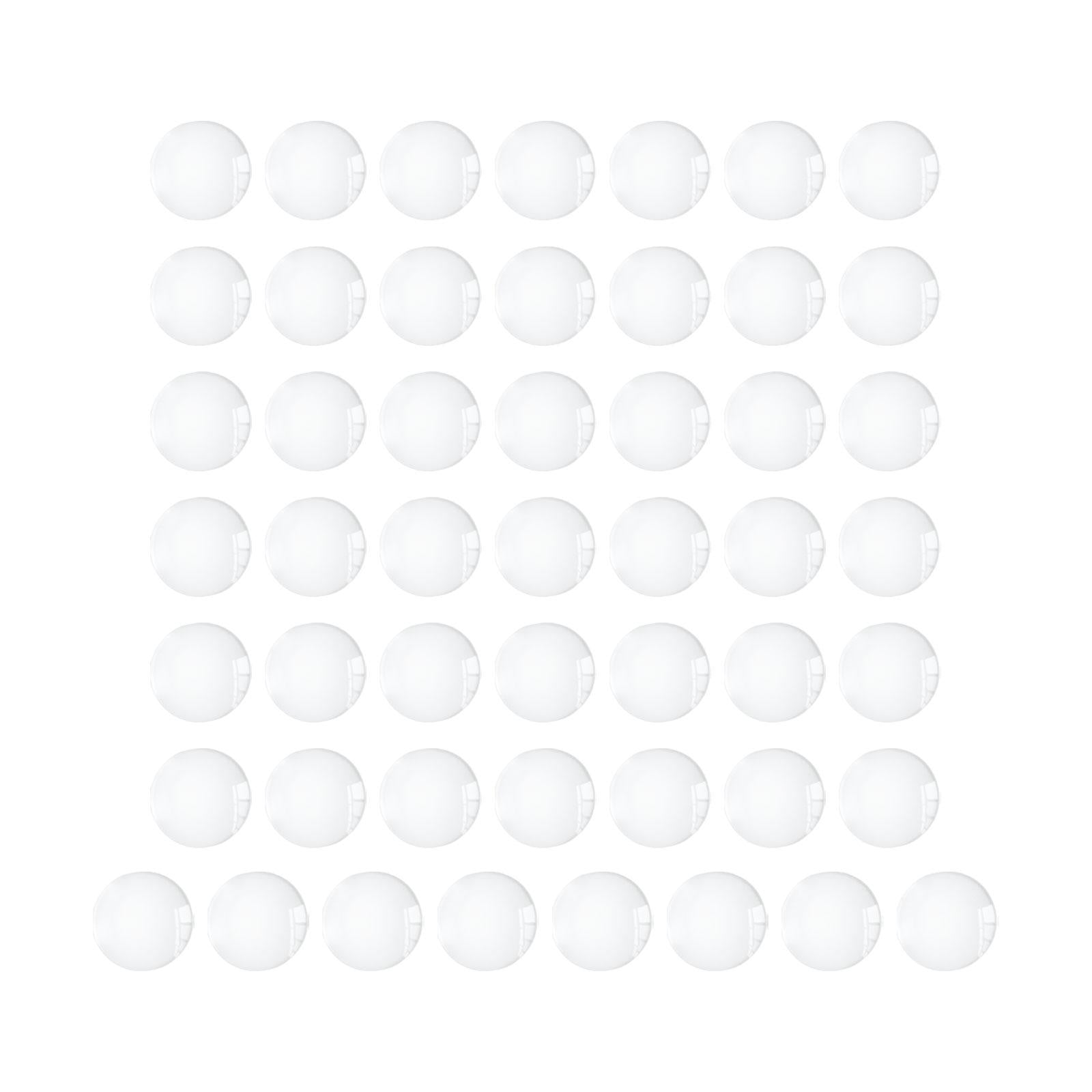 6xHalf Round Flatback for Jewelry Making DIY Crafts Glass Cabochons Dome Tiles 12mm 50pcs