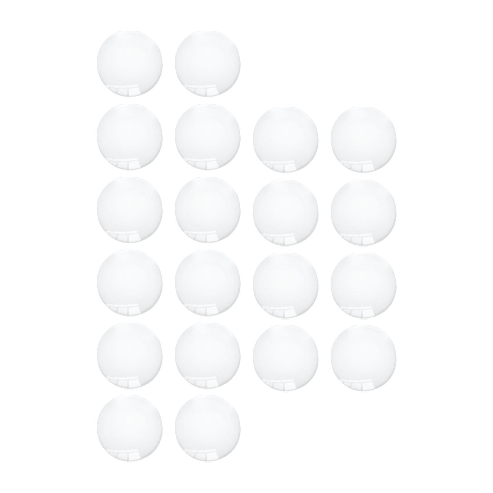 3xHalf Round Flatback for Jewelry Making DIY Crafts Glass Cabochons Dome Tiles 20mm 20pcs
