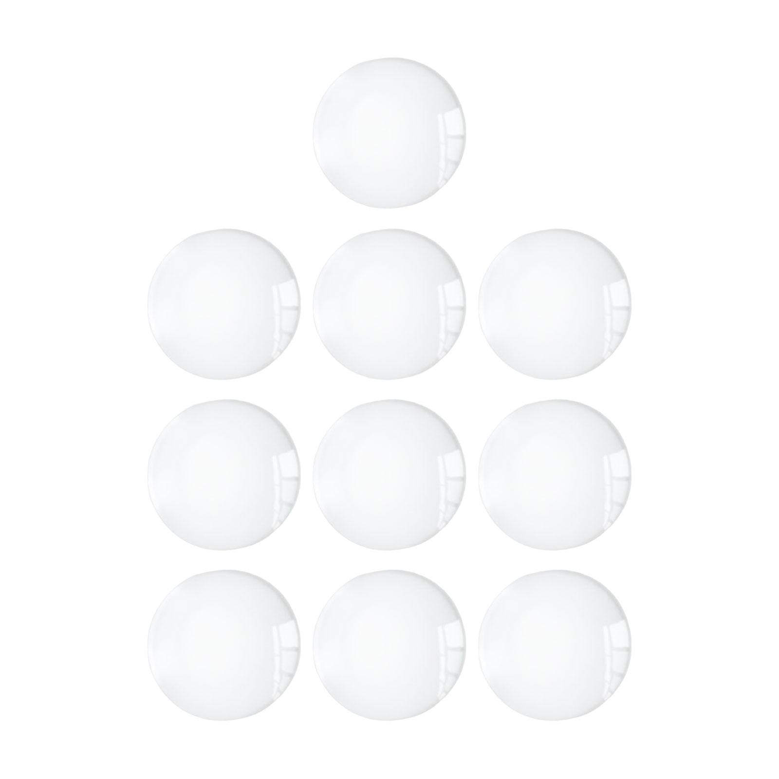 4xHalf Round Flatback for Jewelry Making DIY Crafts Glass Cabochons Dome Tiles 25mm 10pcs