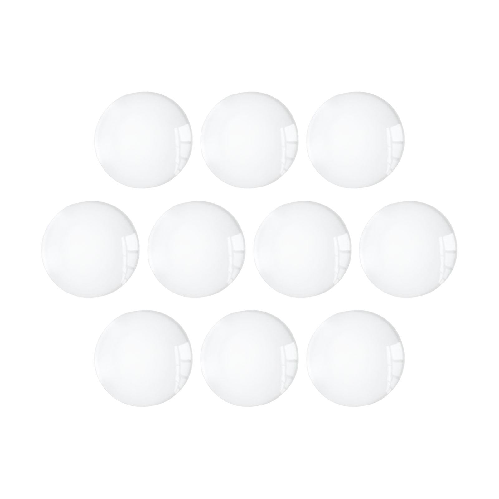 4xHalf Round Flatback for Jewelry Making DIY Crafts Glass Cabochons Dome Tiles 25mm 10pcs