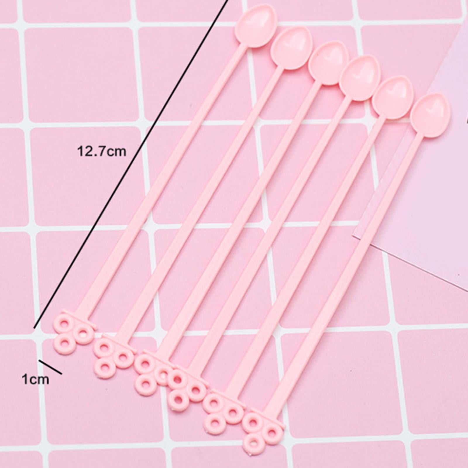 4x30x Coffee Stirrers Spoons 5 inch Colorful Food Grade Disposable Stir Sticks