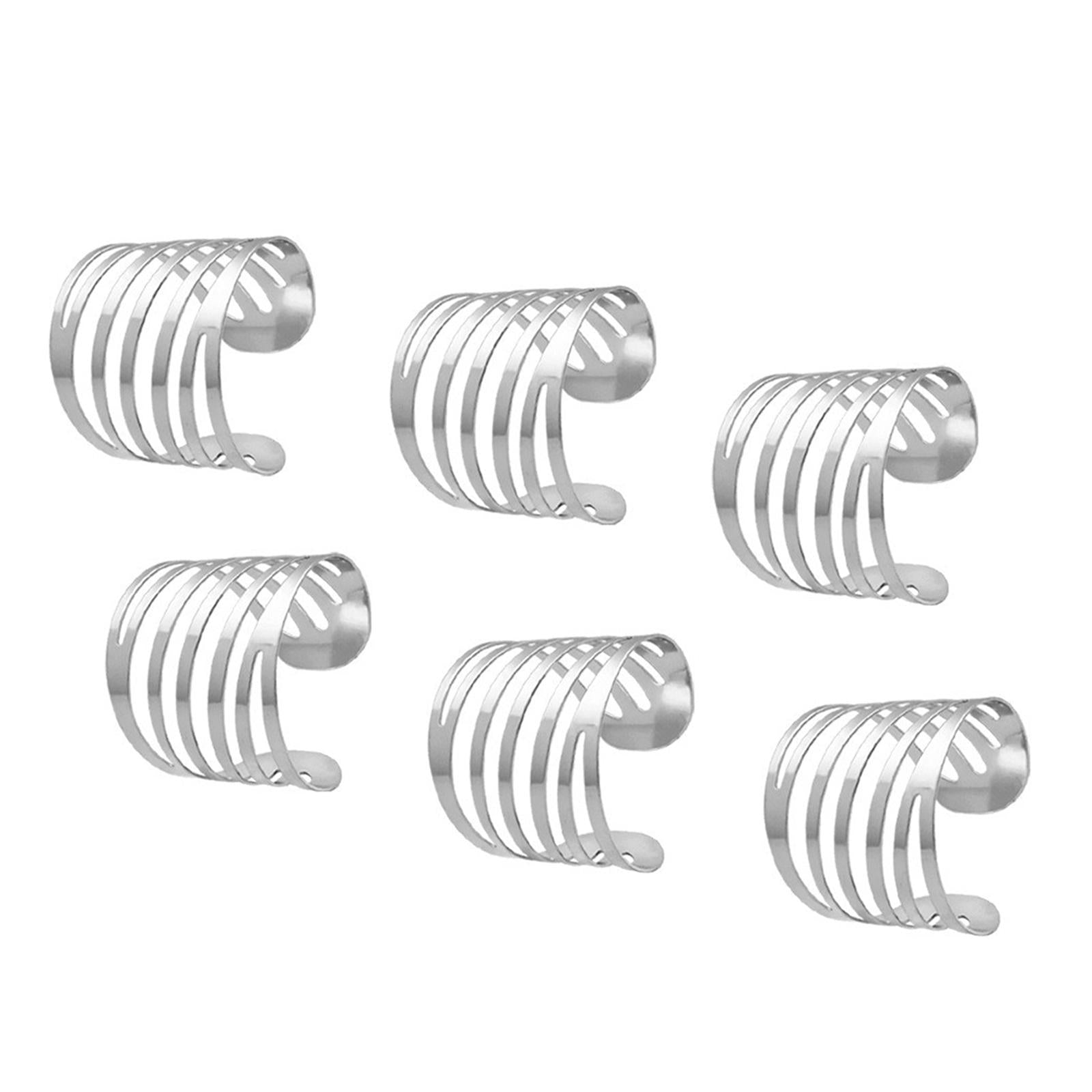 3x6x Napkin Ring Holder Napkin Rings Set for Thanksgiving Birthday Party Favor