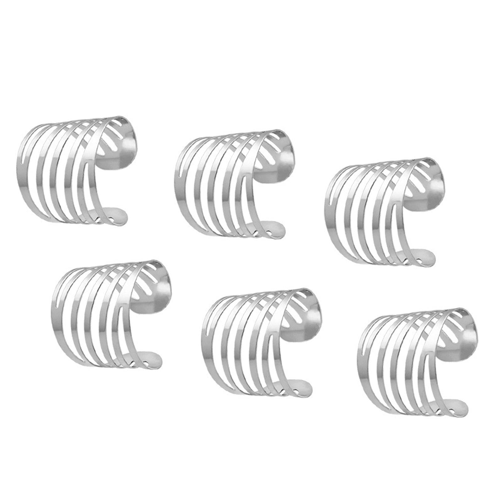 4x6x Napkin Ring Holder Napkin Rings Set for Thanksgiving Birthday Party Favor