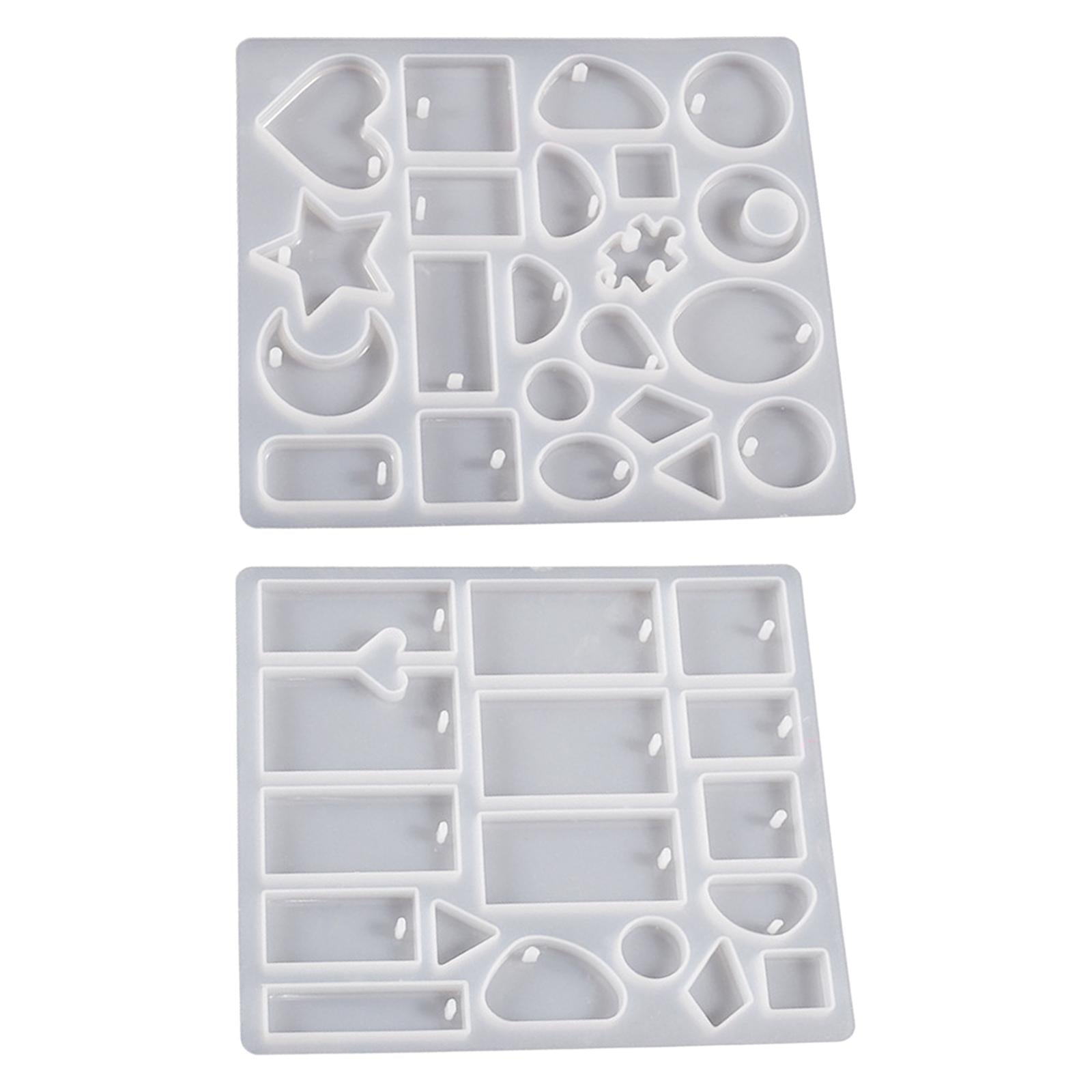 4xResin Pendant Model Jewelry Resin Casting Model for Bracelet DIY Craft Style A