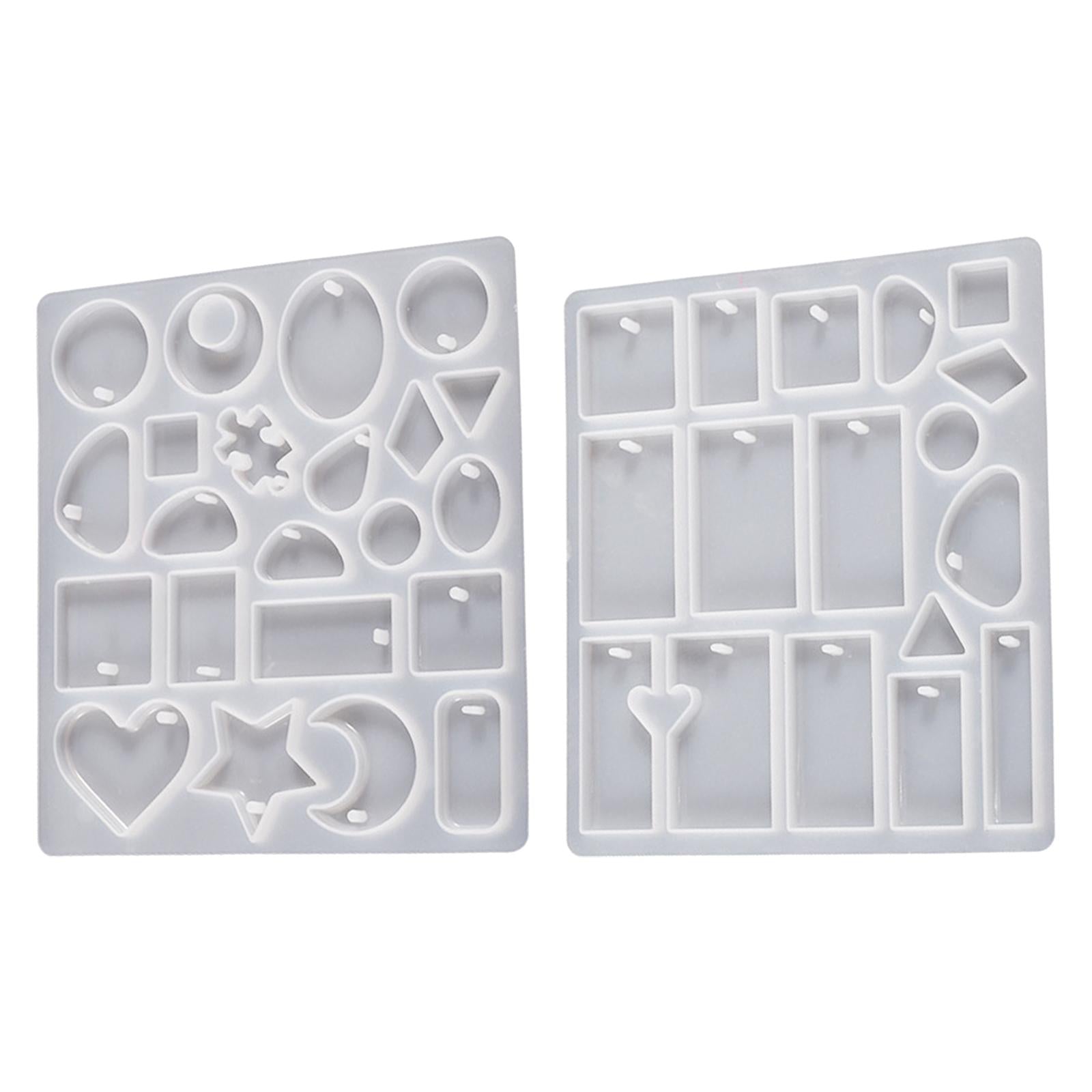 4xResin Pendant Model Jewelry Resin Casting Model for Bracelet DIY Craft Style A