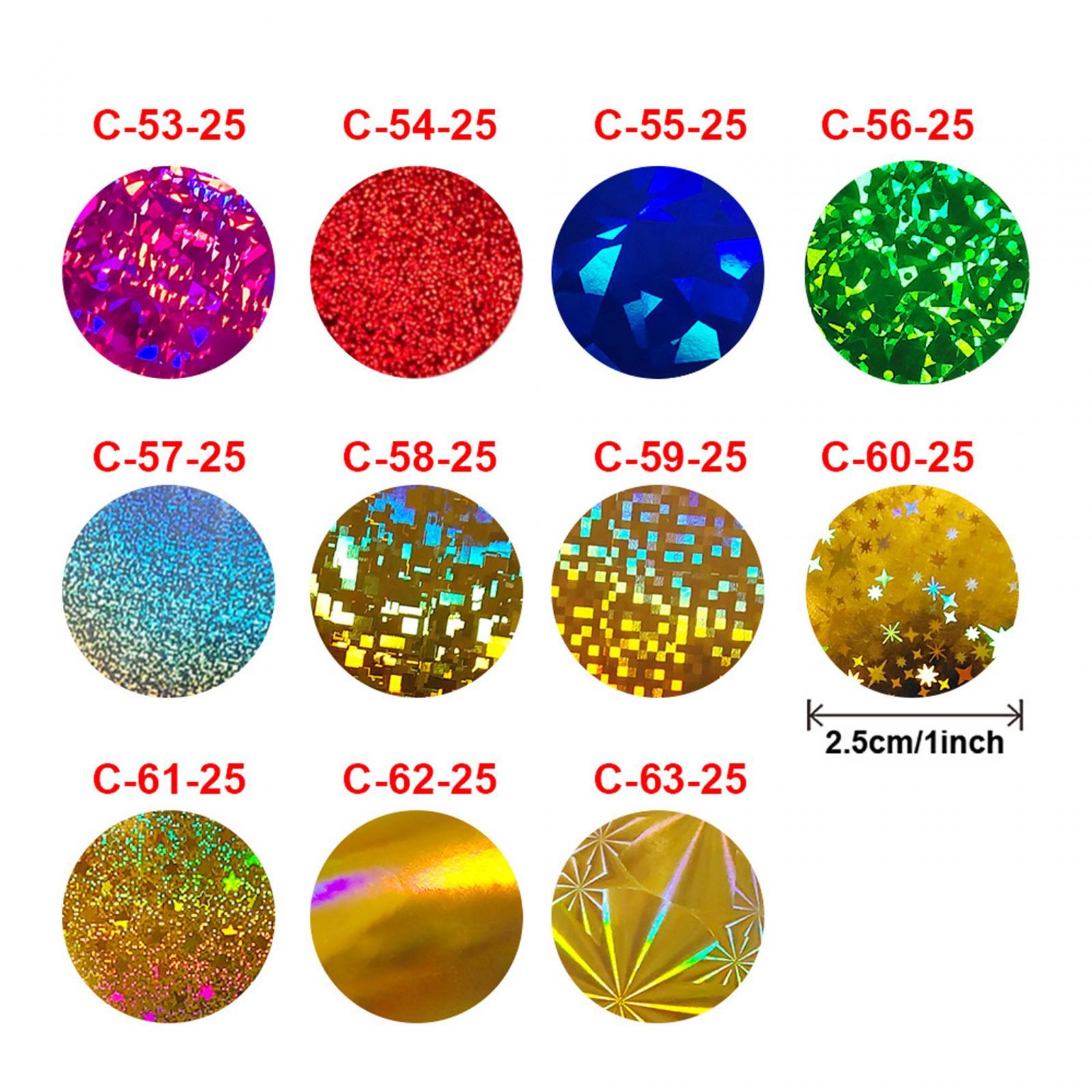 2x500x/Roll Self Adhesive Seal Stickers for Boutiques Greeting Card DIY Crafts Golden Style C