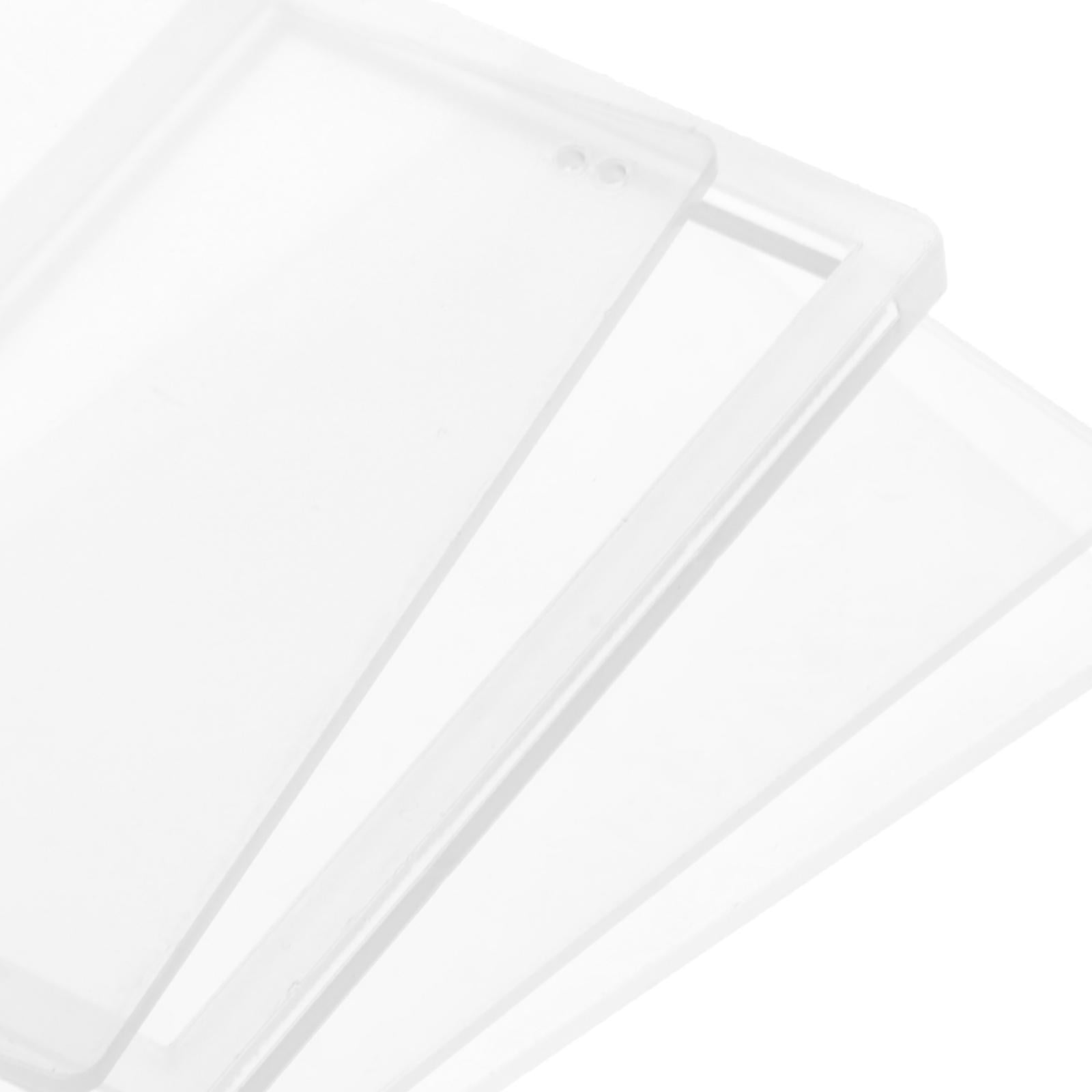 4x4Pcs DIY Acrylic Quicksand Plates Holiday Festive Home DIY Liquid Quicksand 8.5cmx5.5cm