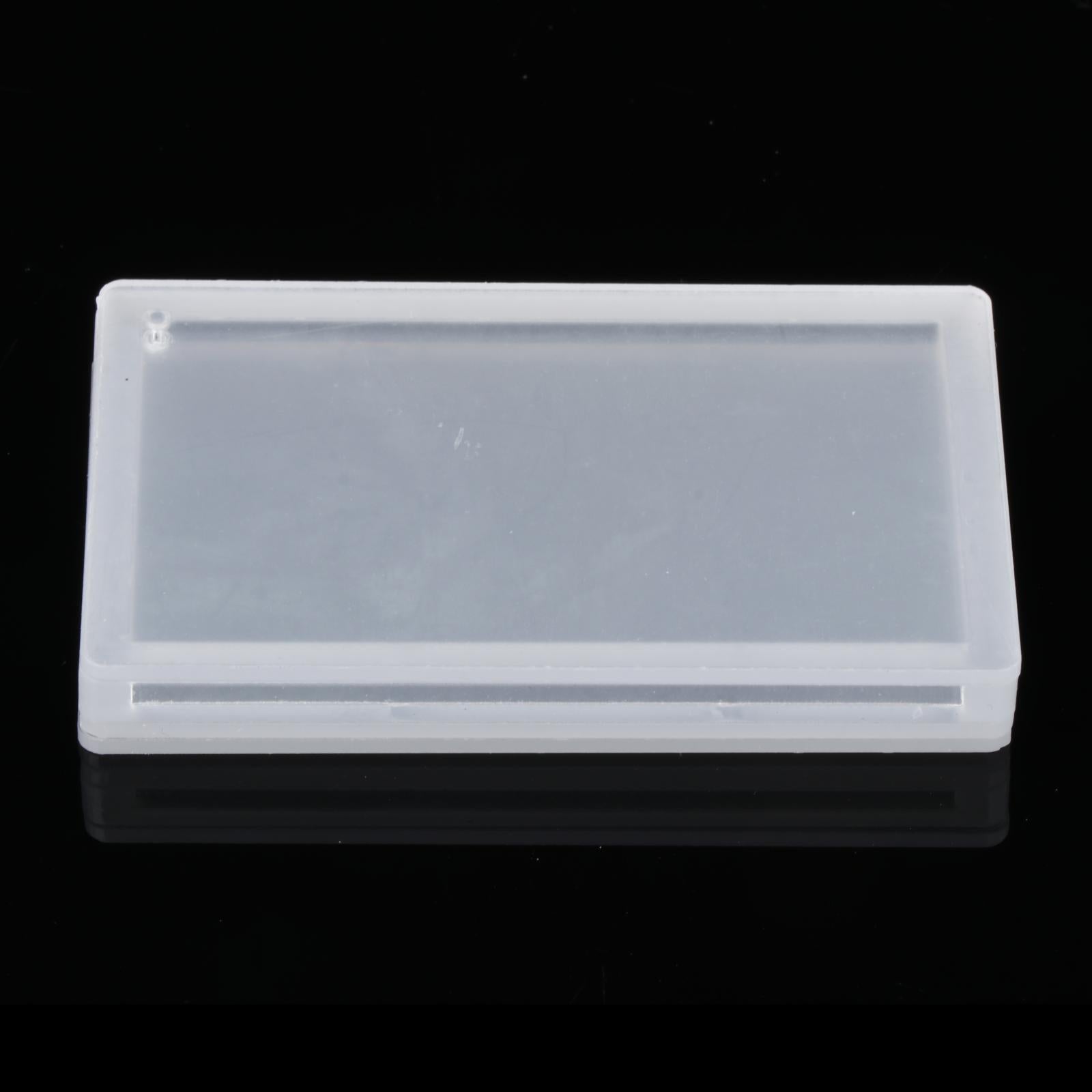 3x4Pcs DIY Acrylic Quicksand Plates Holiday Festive Home DIY Liquid Quicksand 8.5cmx5.5cm