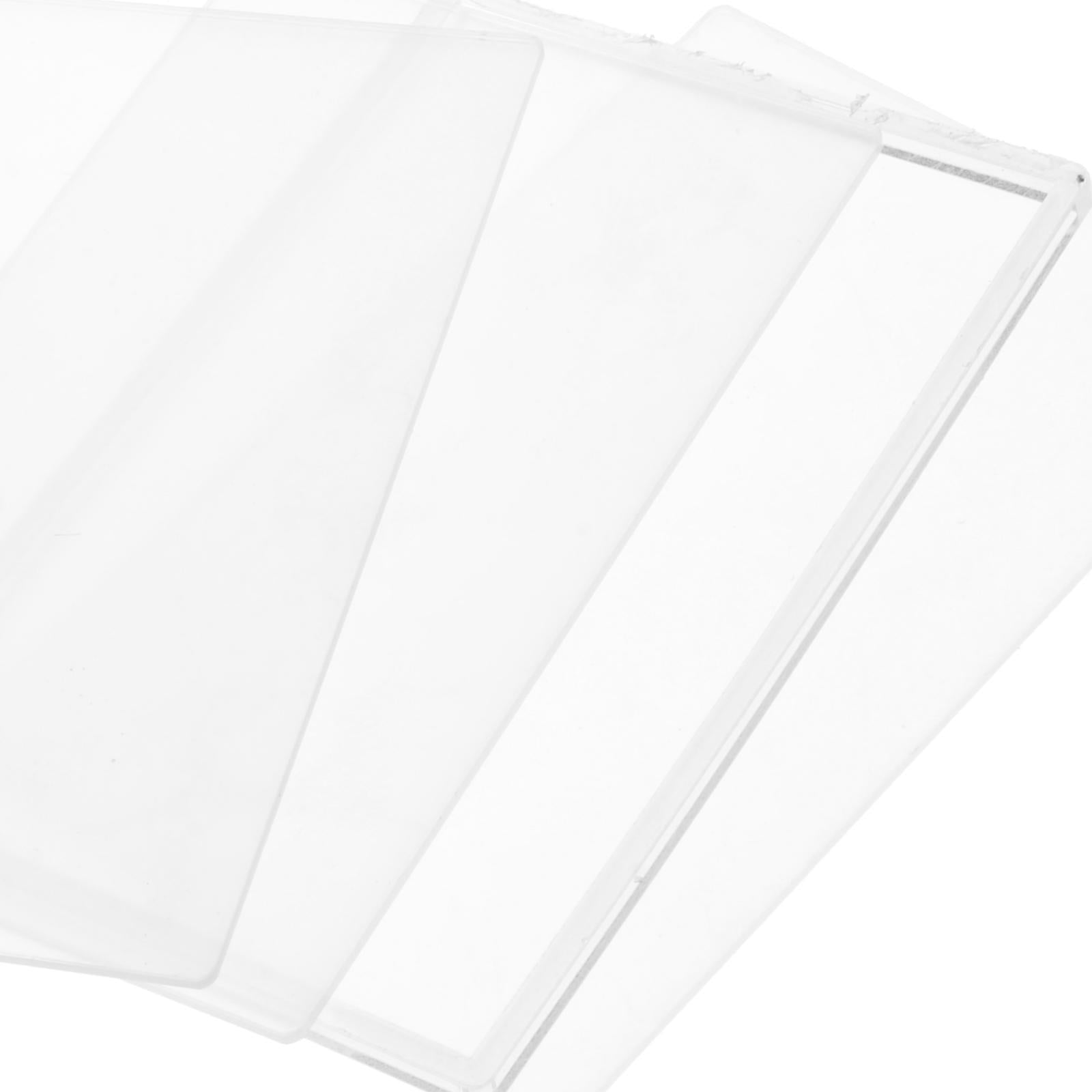 3x4Pcs DIY Acrylic Quicksand Plates Holiday Festive Home DIY Liquid Quicksand 12cmx8cm