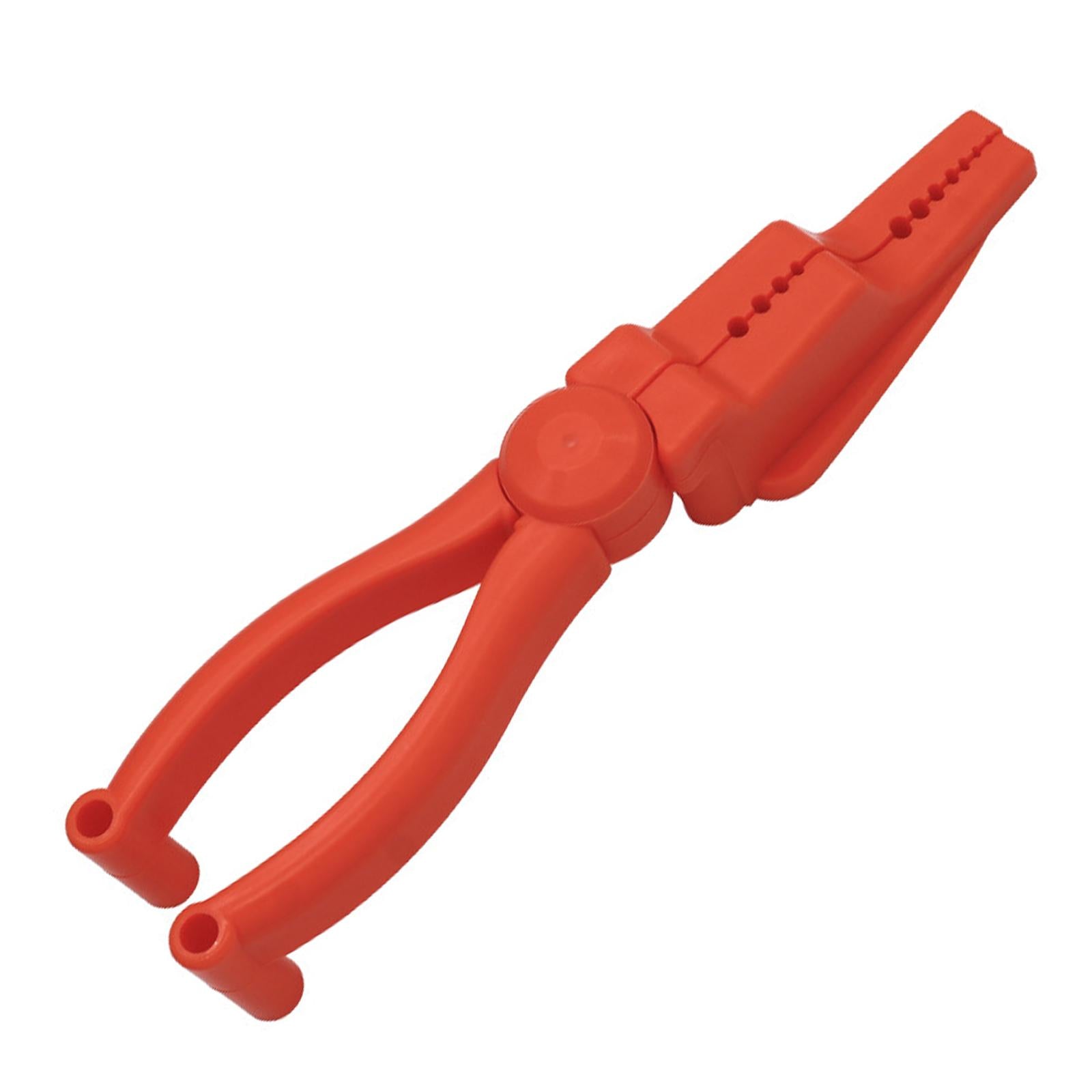 3xNail Holder Pliers Screw Nails Fixer Tool Portable Nail Holder for Hammering Orange