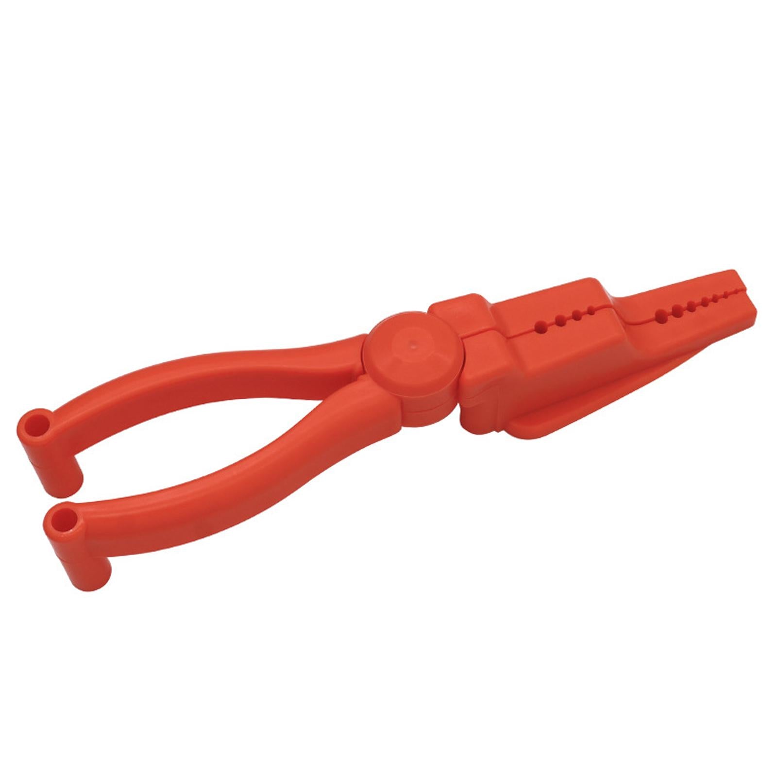 3xNail Holder Pliers Screw Nails Fixer Tool Portable Nail Holder for Hammering Orange