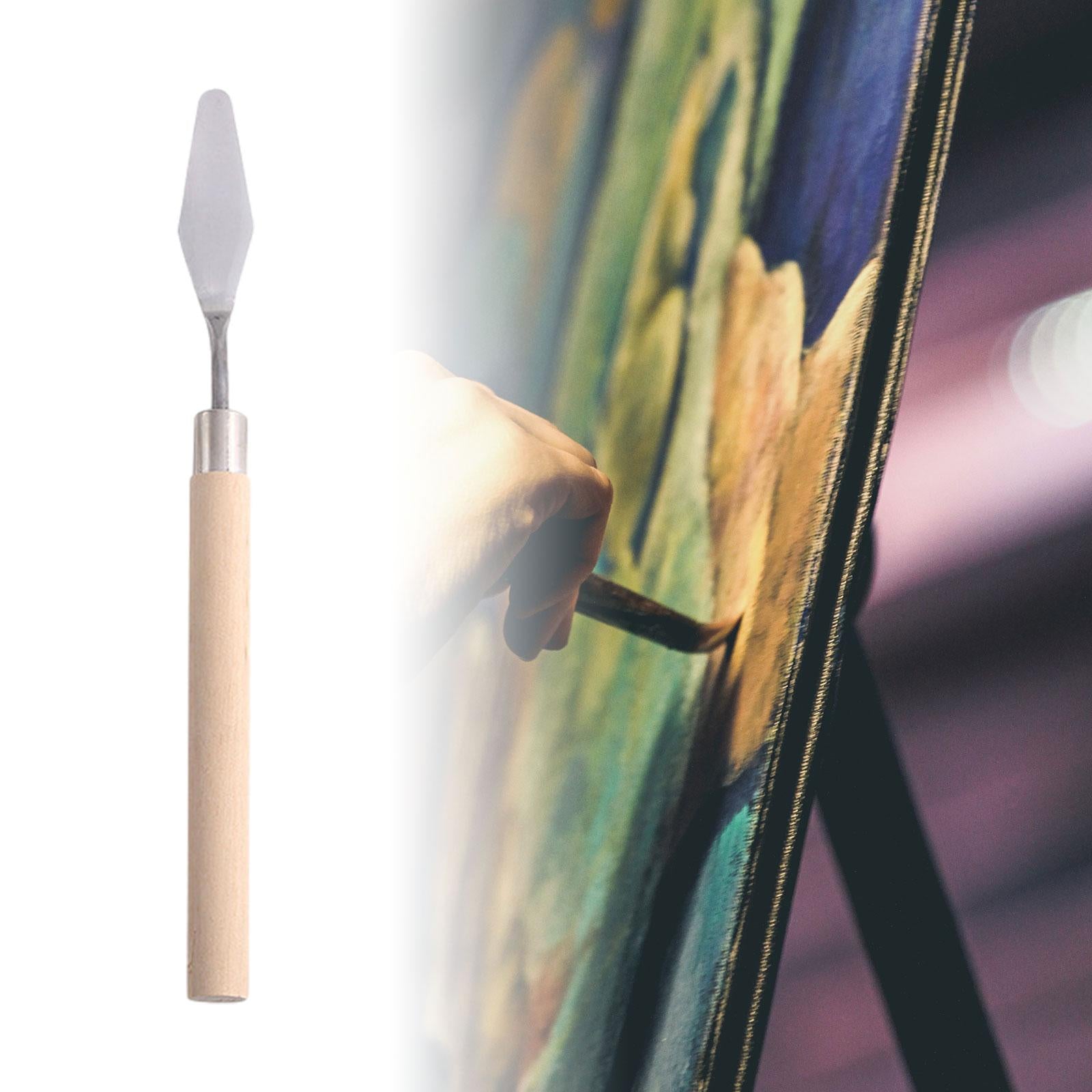 4xPalette Knife Smearing Painting Knife for Watercolor Oil Acrylic Painting