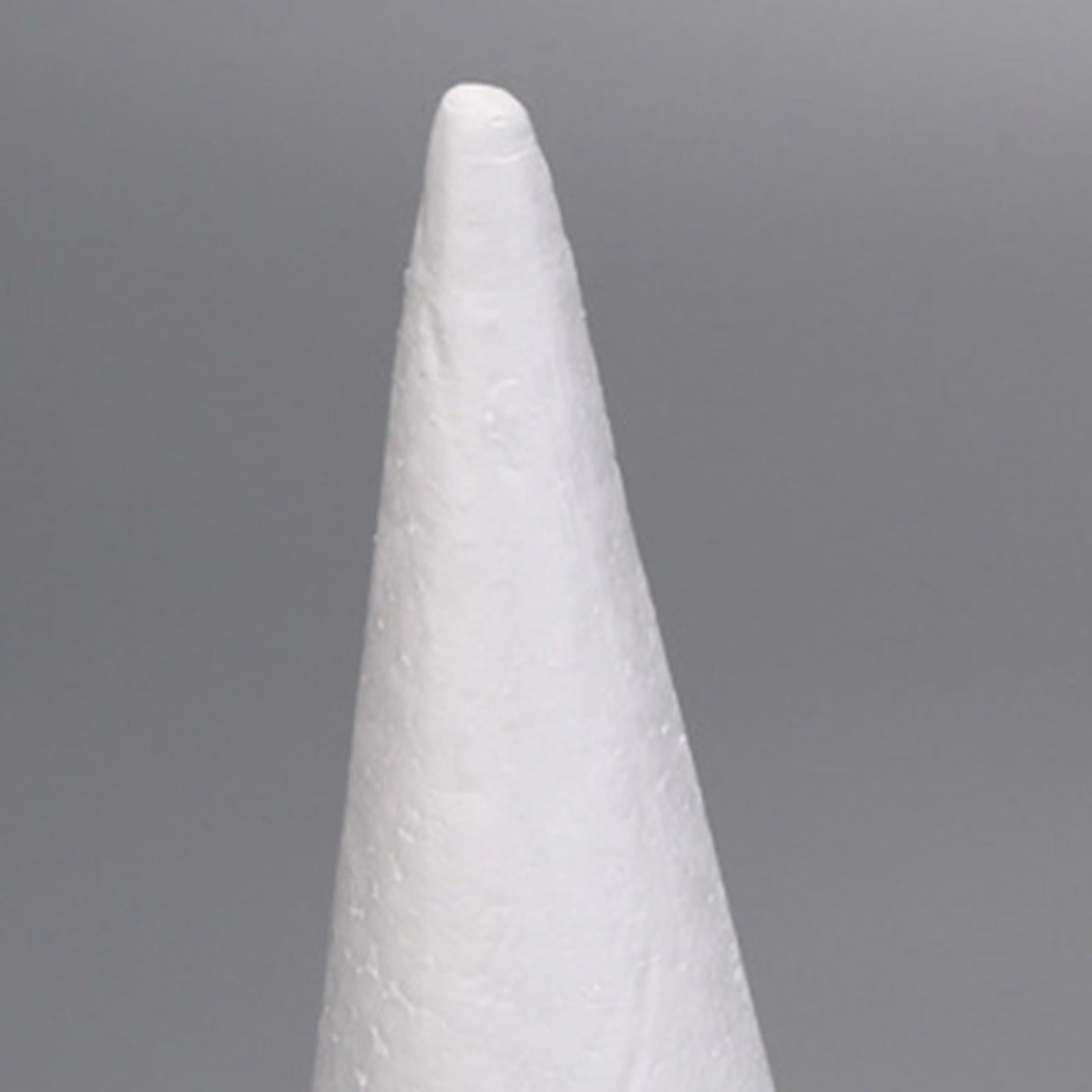 5Pcs Foam Cones for Crafts Christmas Tree Project for Children Kids Festival