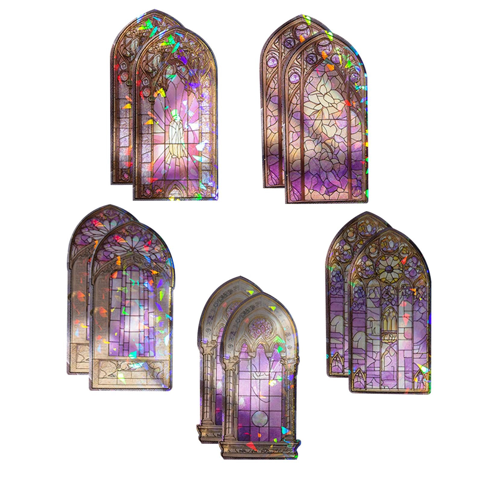 2x10 Pieces Scrapbooking Stickers Scrapbook Stickers for Journaling DIY Crafts Violet