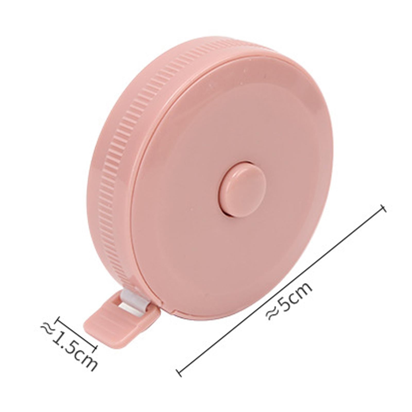3xSewing Tape Measure Tools Body Measure Tape 60 inch for Tailor Nursing Waist Pink