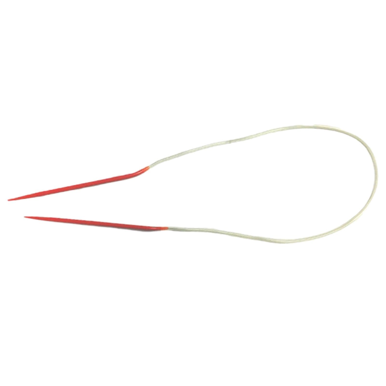 4xCircular Cable Knitting Pin Yarn Flexible Knit Pin for Scarf Sweater Sleeves