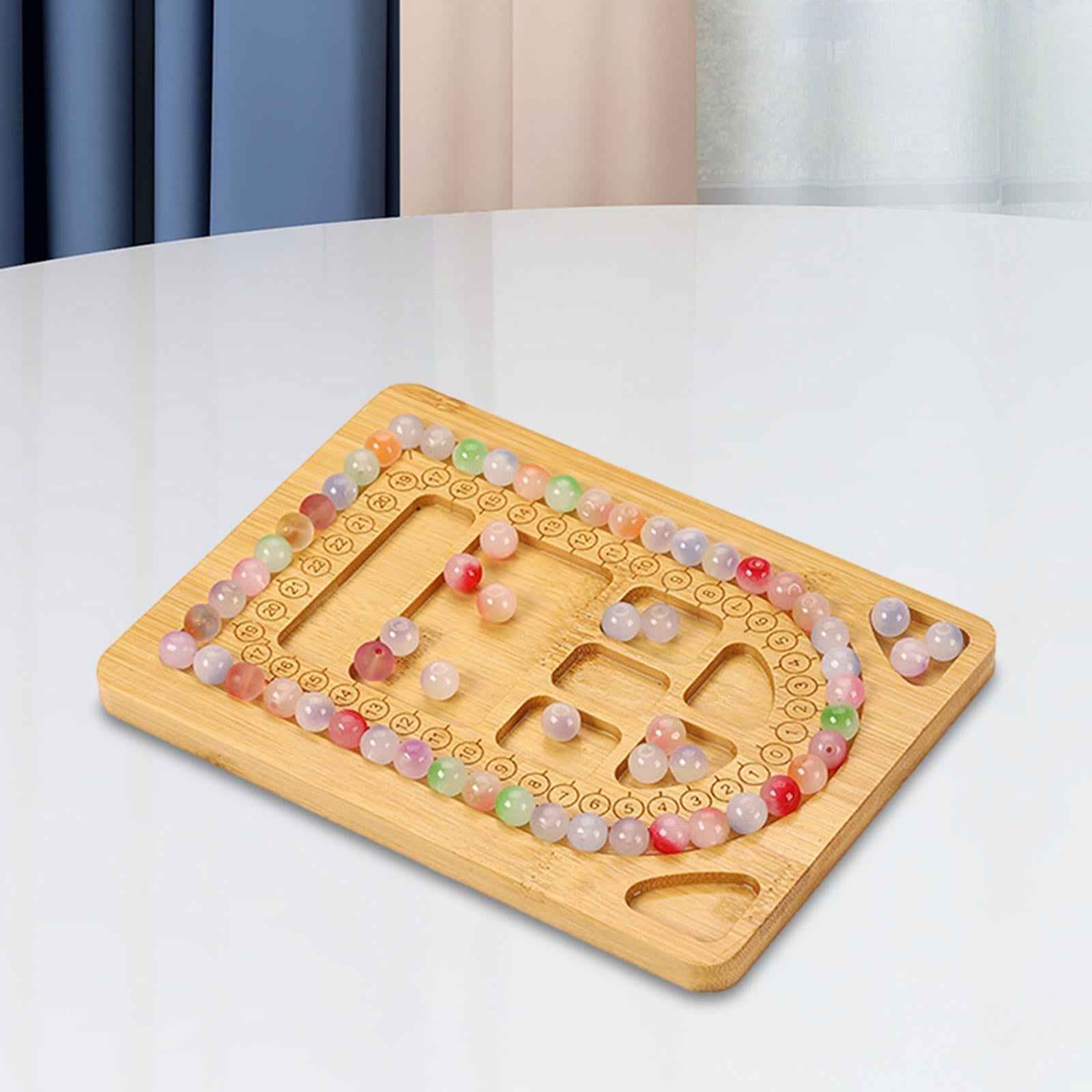 Beading Board for Bracelet DIY Supplies Bead Organizer Bracelet Design Board 10 Grids 1 slot