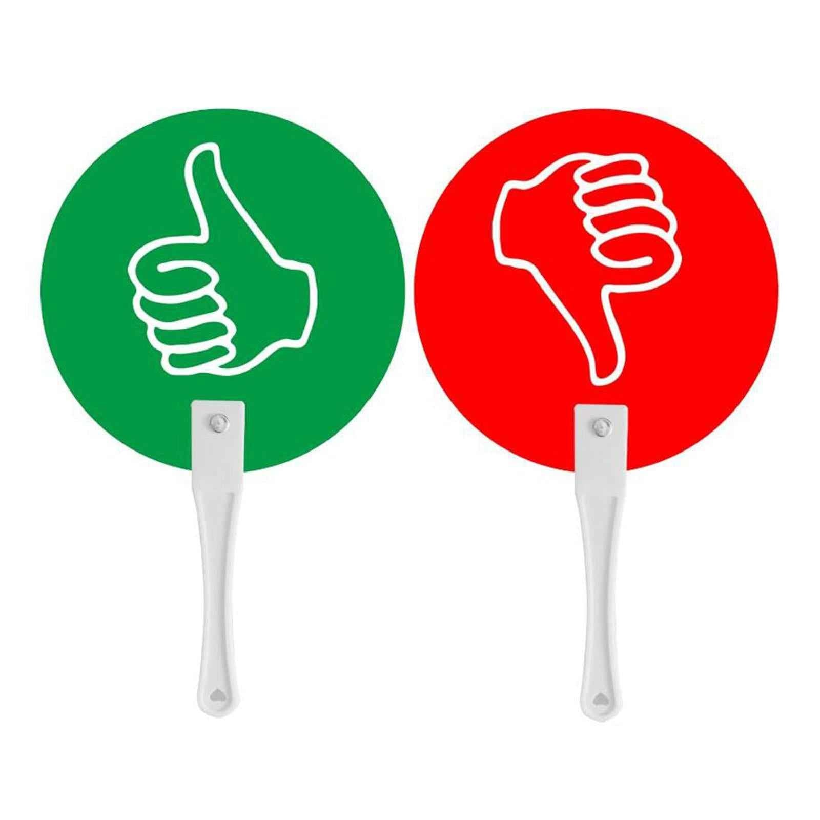 10x Voting Paddles Supplies Yes No Paddles for Activities Meeting Assessment