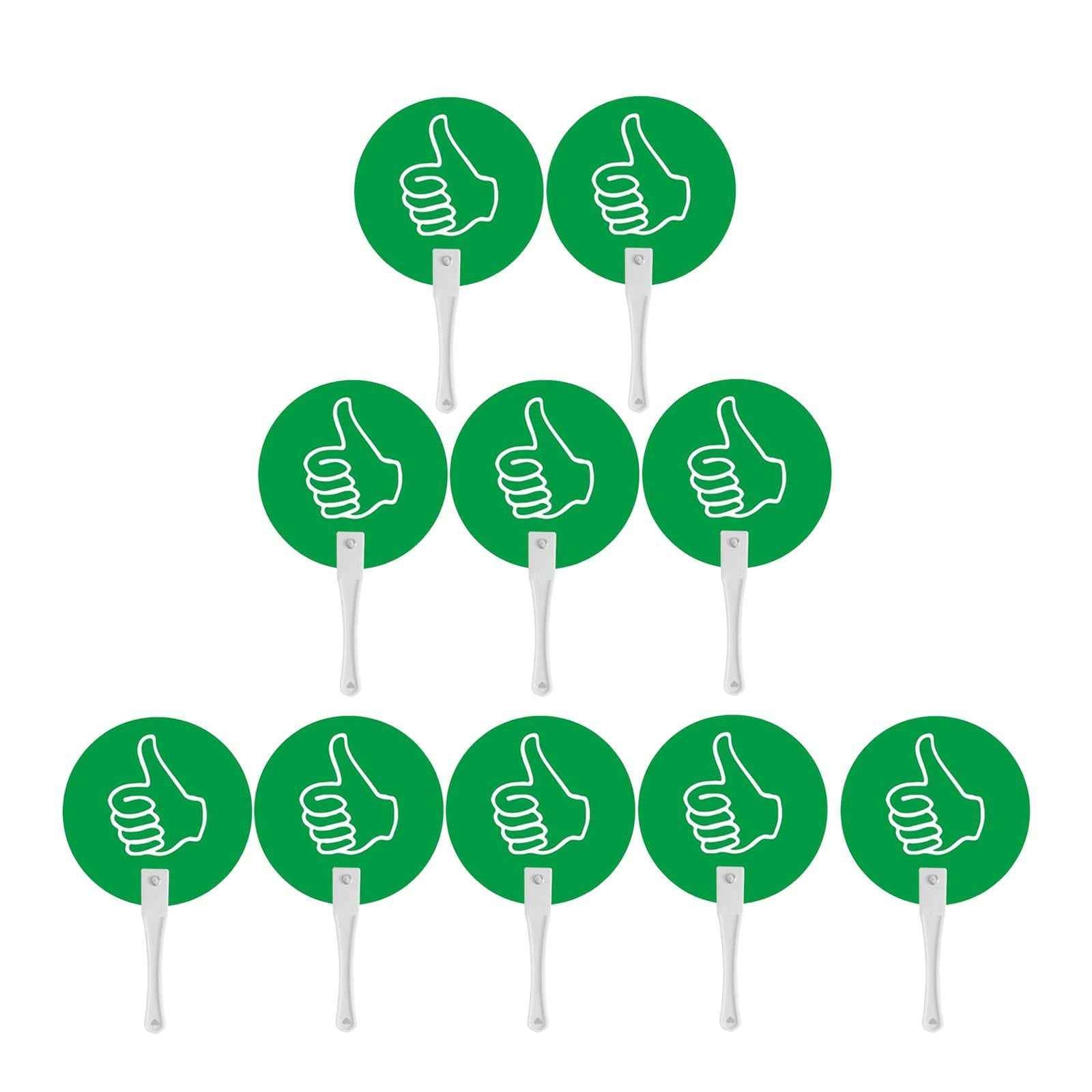 10x Voting Paddles Supplies Yes No Paddles for Activities Meeting Assessment